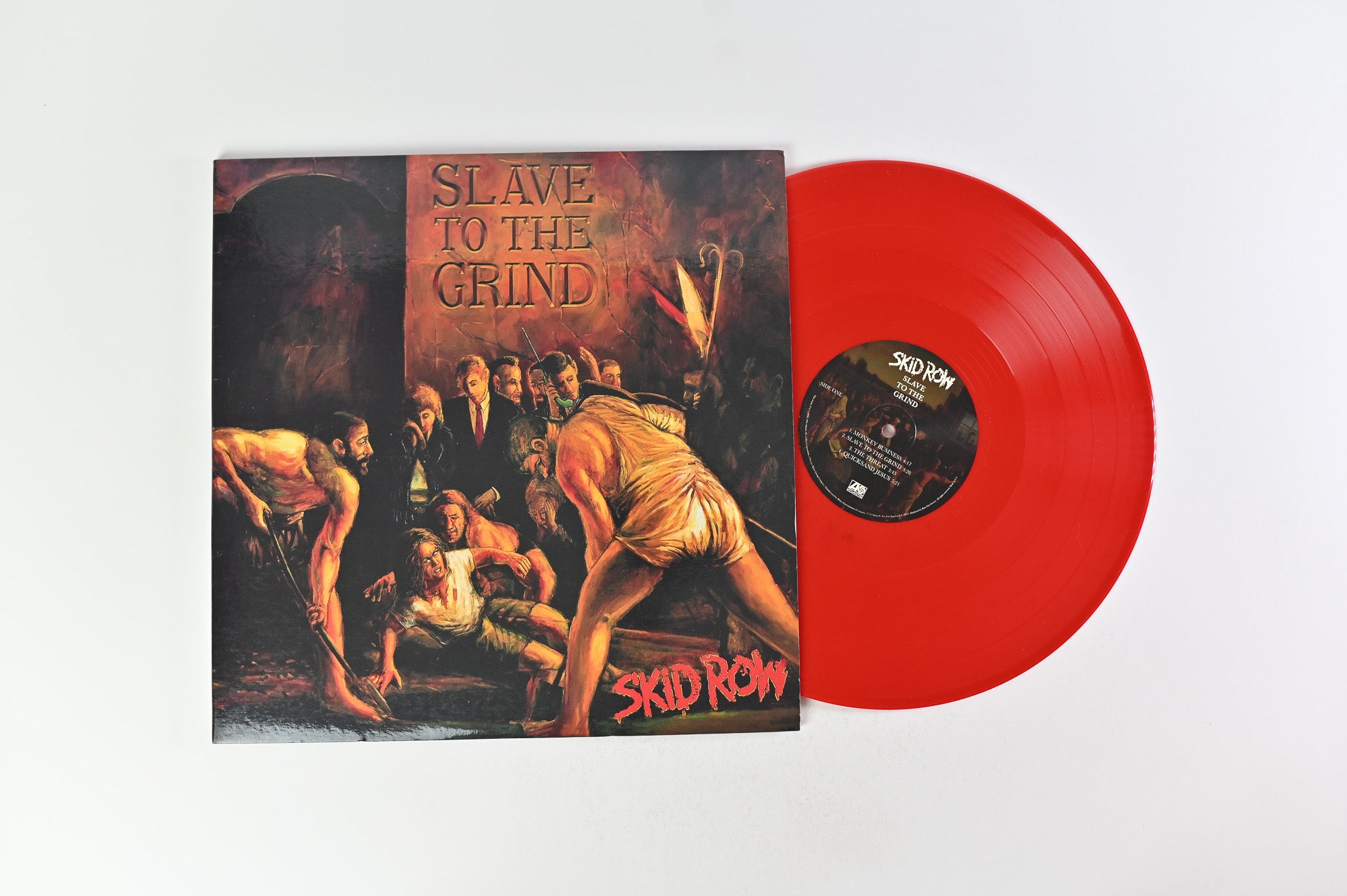 Skid Row - Slave To The Grind on Atlantic RSD Red Vinyl Reissue