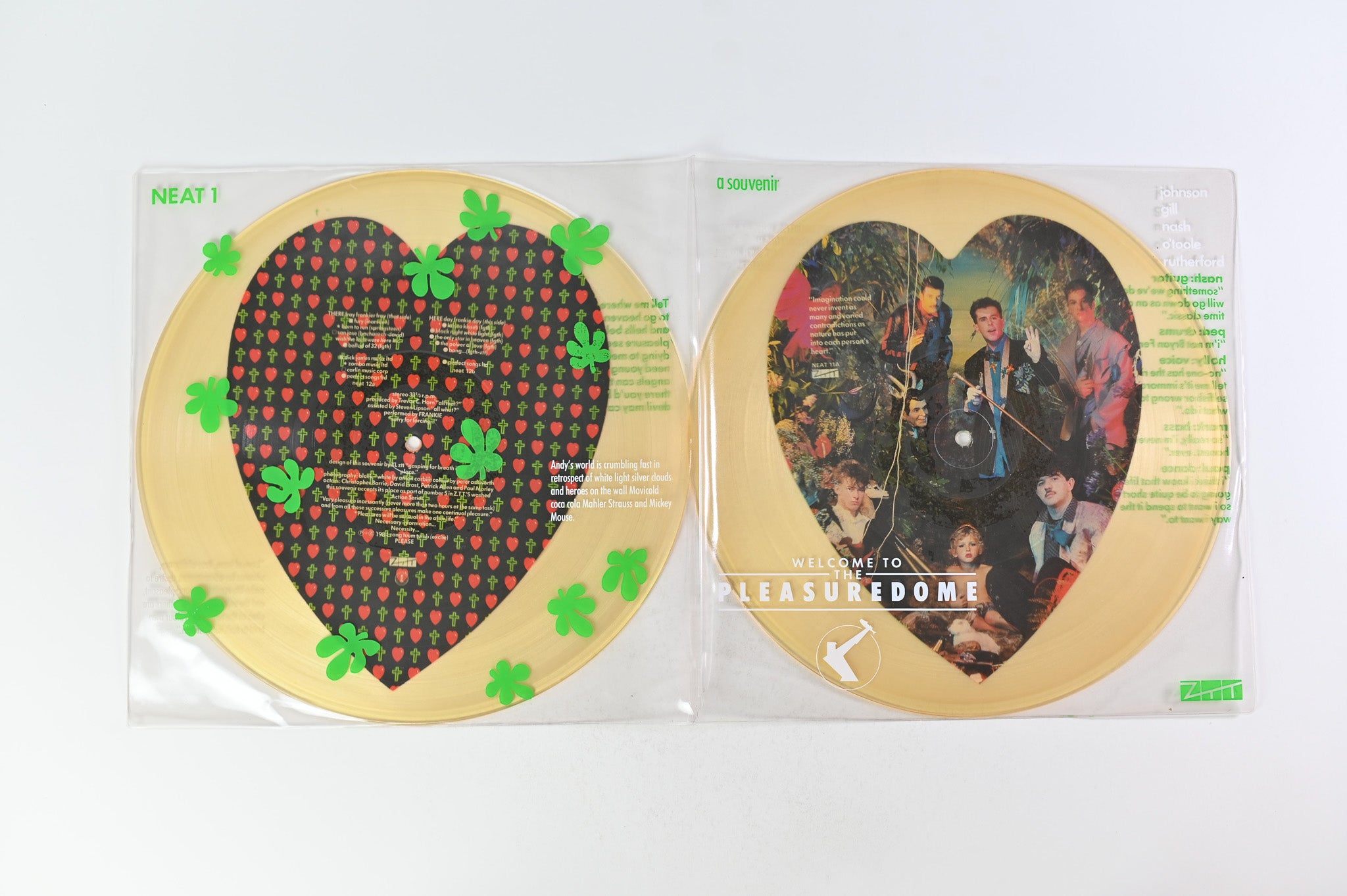 Frankie Goes To Hollywood - Welcome To The Pleasuredome on ZTT - Picture Disc