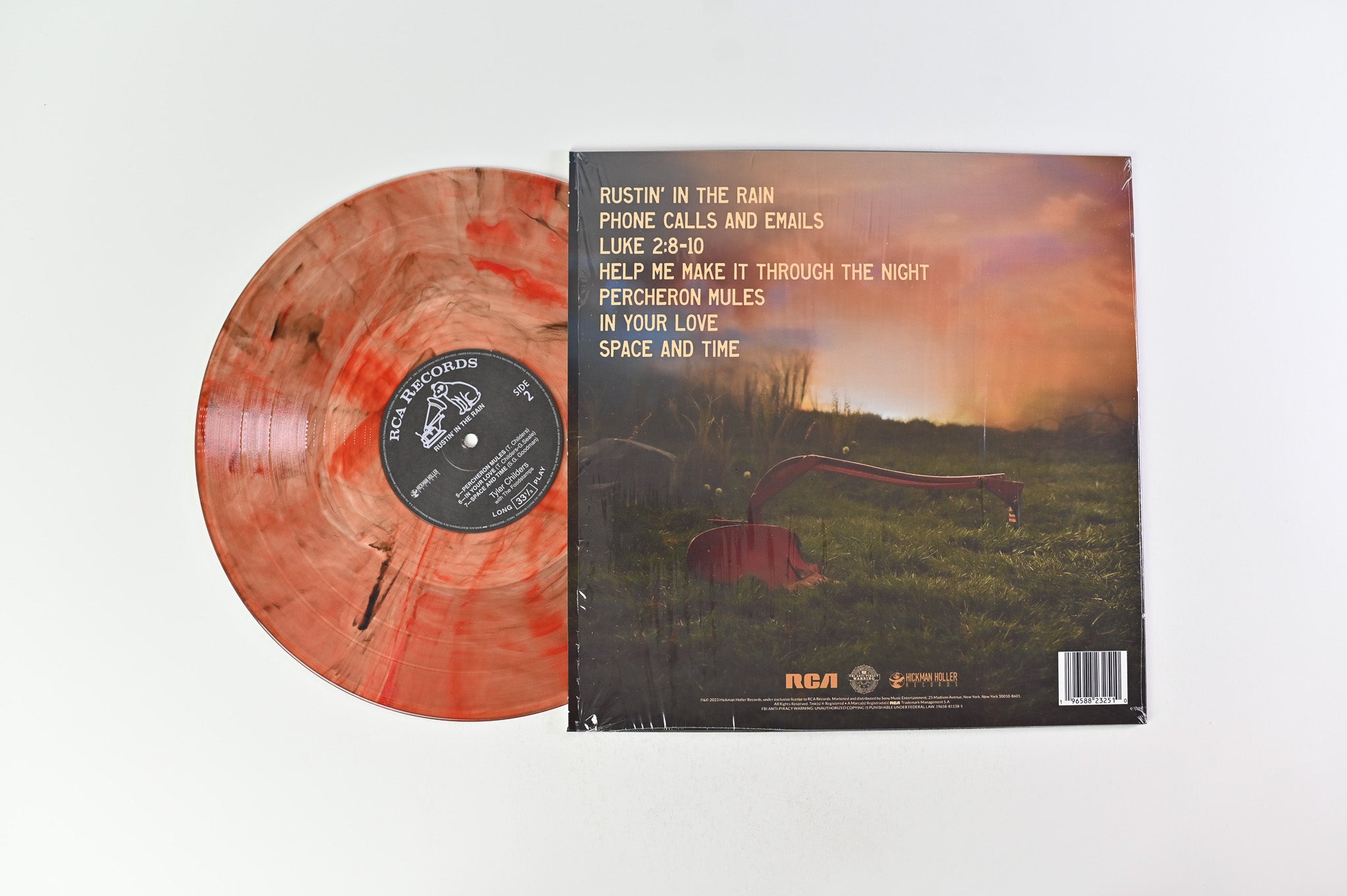 Tyler Childers - Rustin' In The Rain on RCA - Rust Colored Vinyl