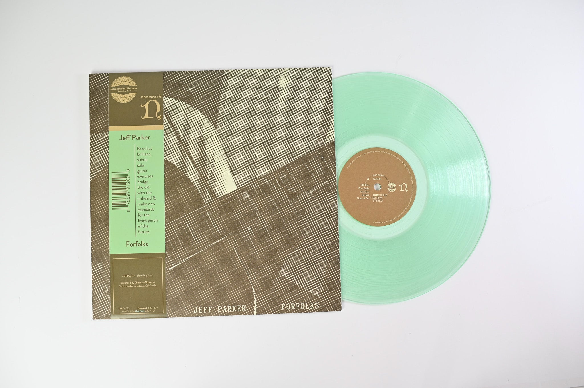 Jeff Parker - Forfolks on International Anthem Recording Company - Mint Colored Vinyl