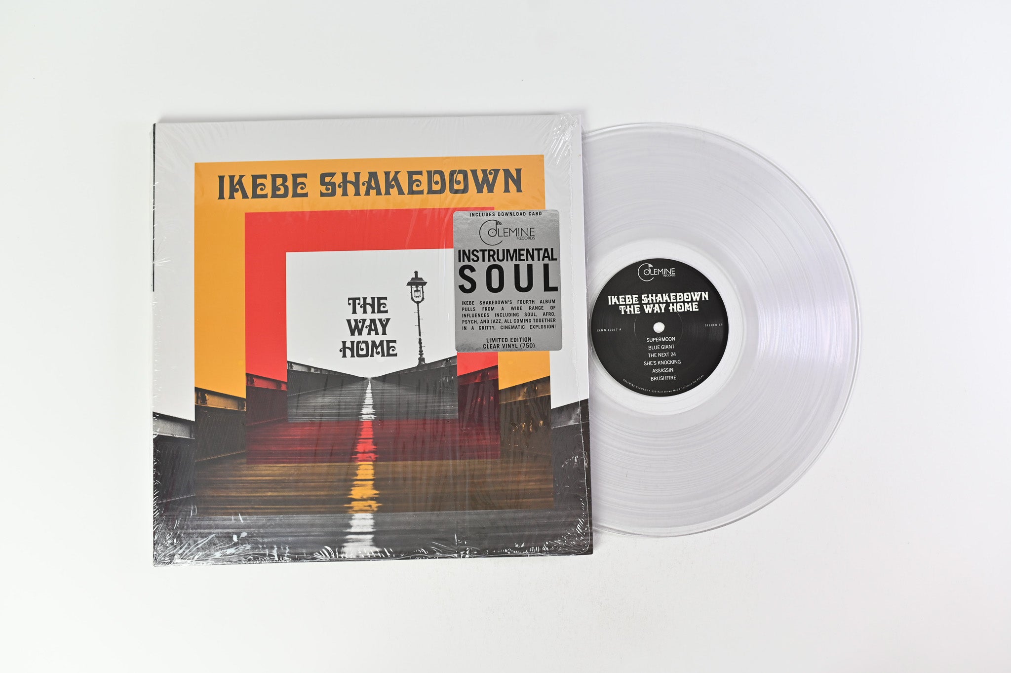 Ikebe Shakedown - The Way Home on Colemine Records - Clear Vinyl