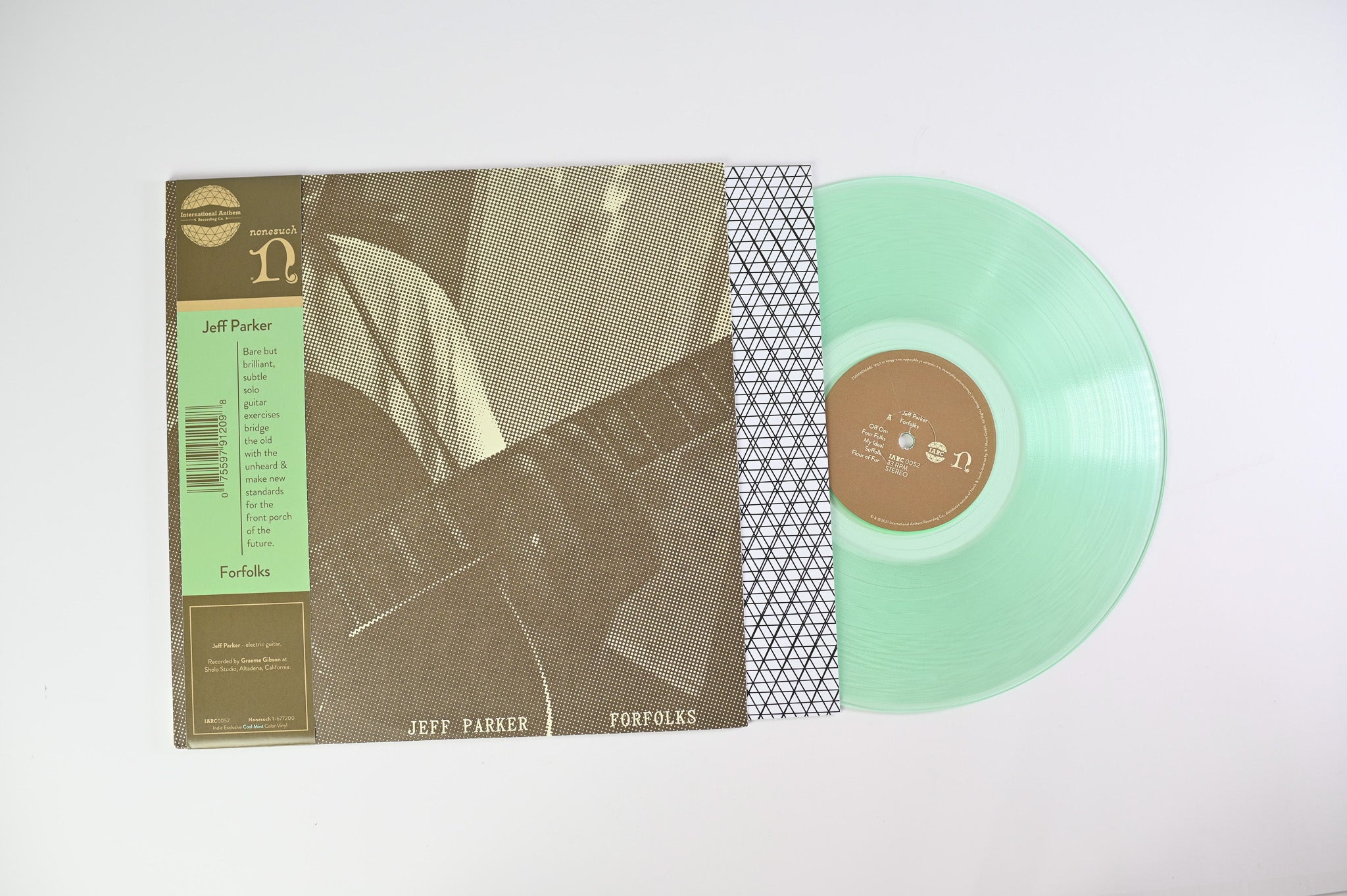 Jeff Parker - Forfolks on International Anthem Recording Company - Mint Vinyl