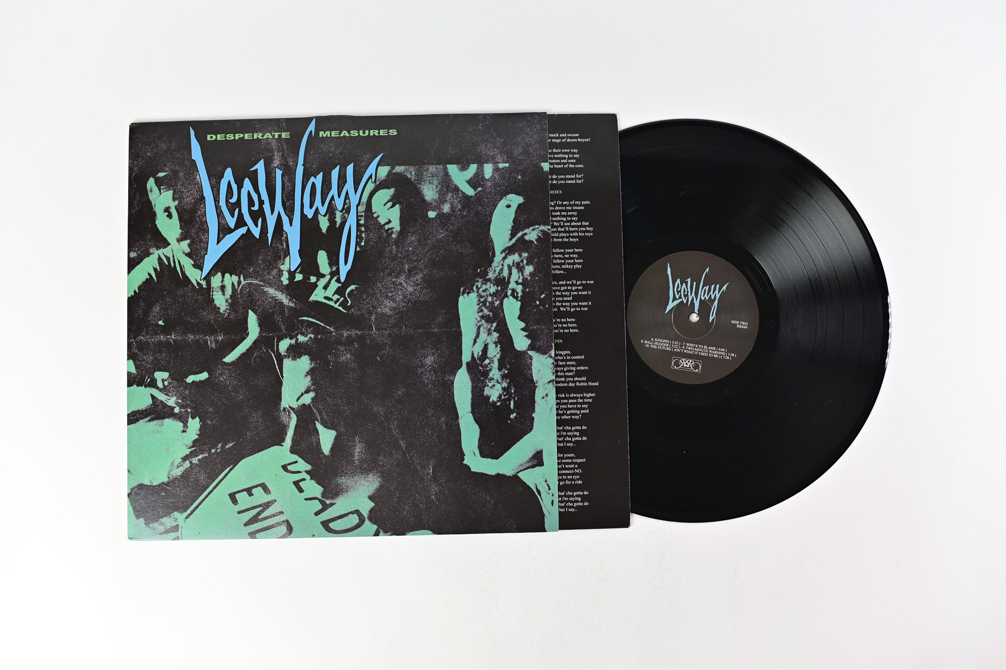 Leeway - Desperate Measures on Reality Records Reissue