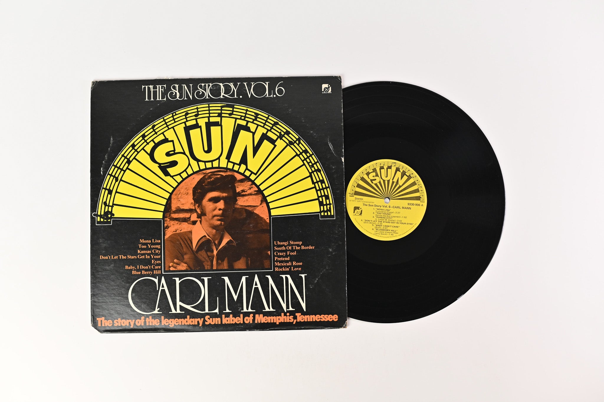 Carl Mann - The Sun Story Vol.6 on Sunnyvale Records