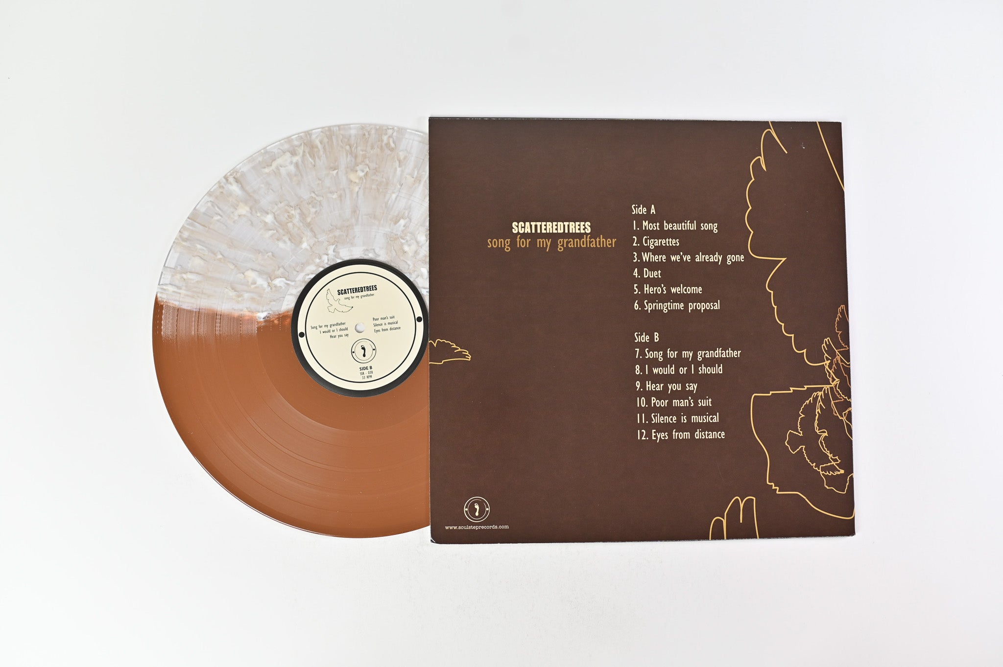 Scattered Trees - Song For My Grandfather on Soul Step Ltd Wax Mage