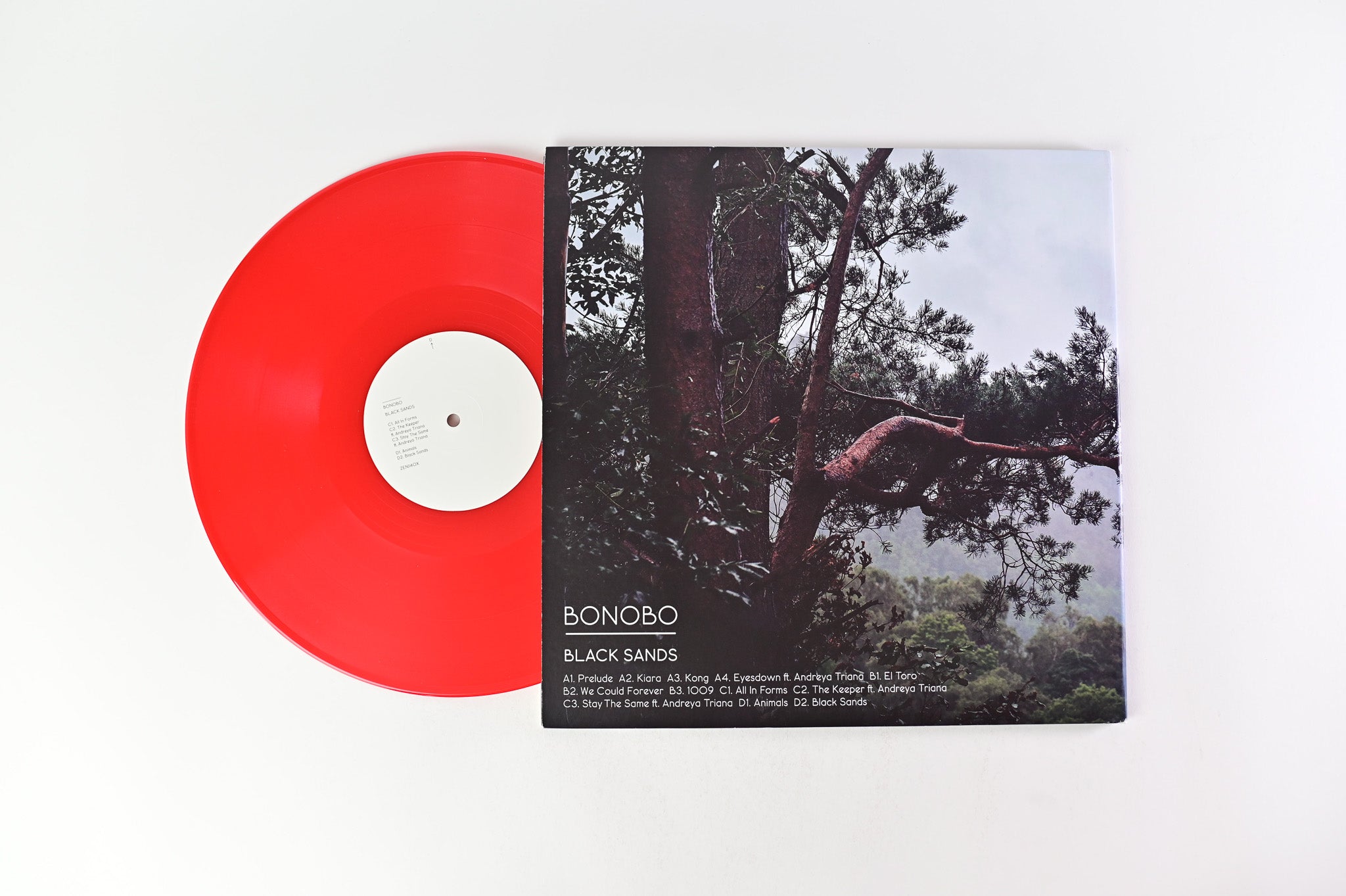 Bonobo - Black Sands on Ninja Tune Ltd Red Vinyl Reissue