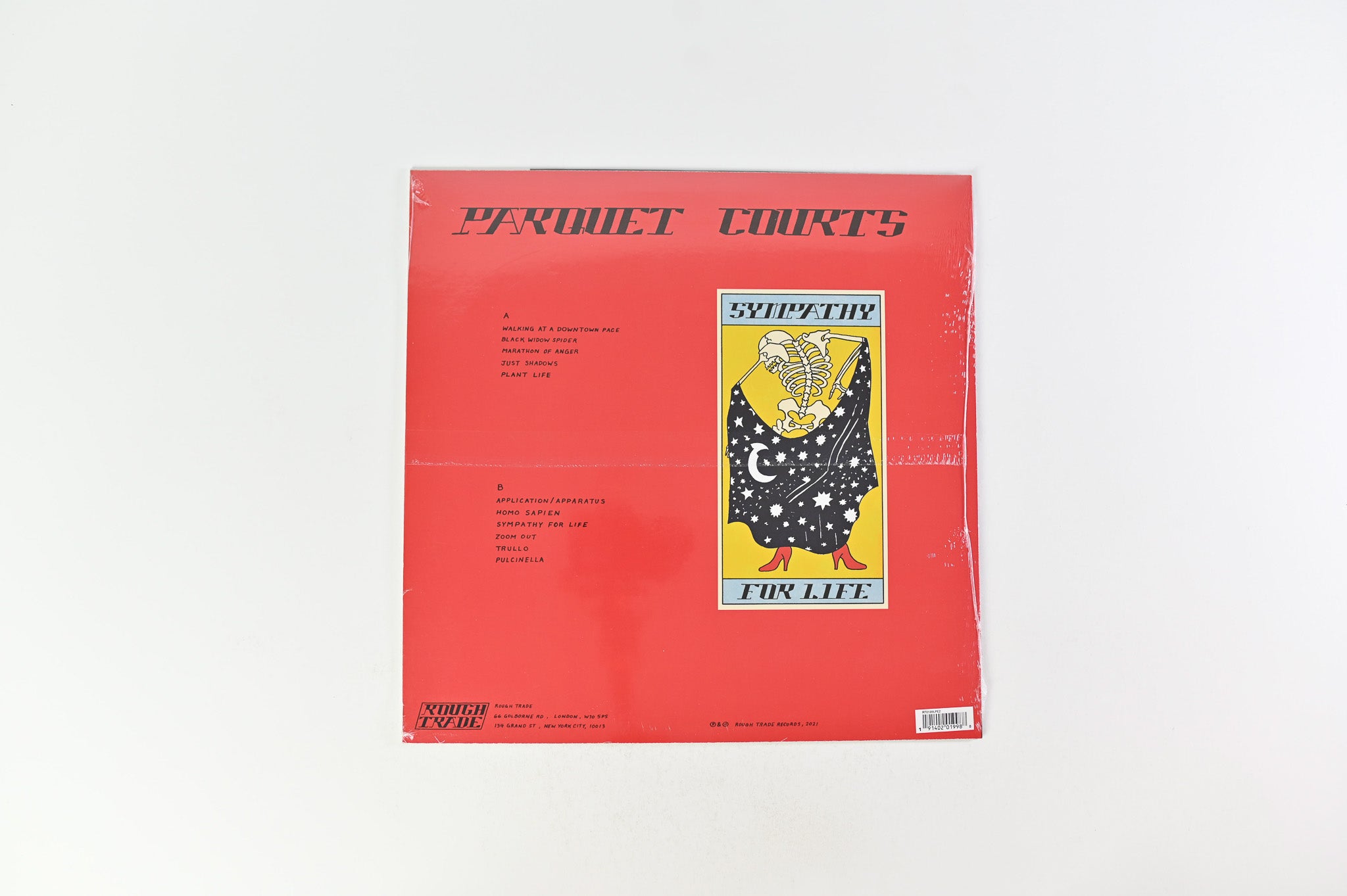 Parquet Courts - Sympathy For Life on Rough Trade Ltd Red Vinyl Sealed