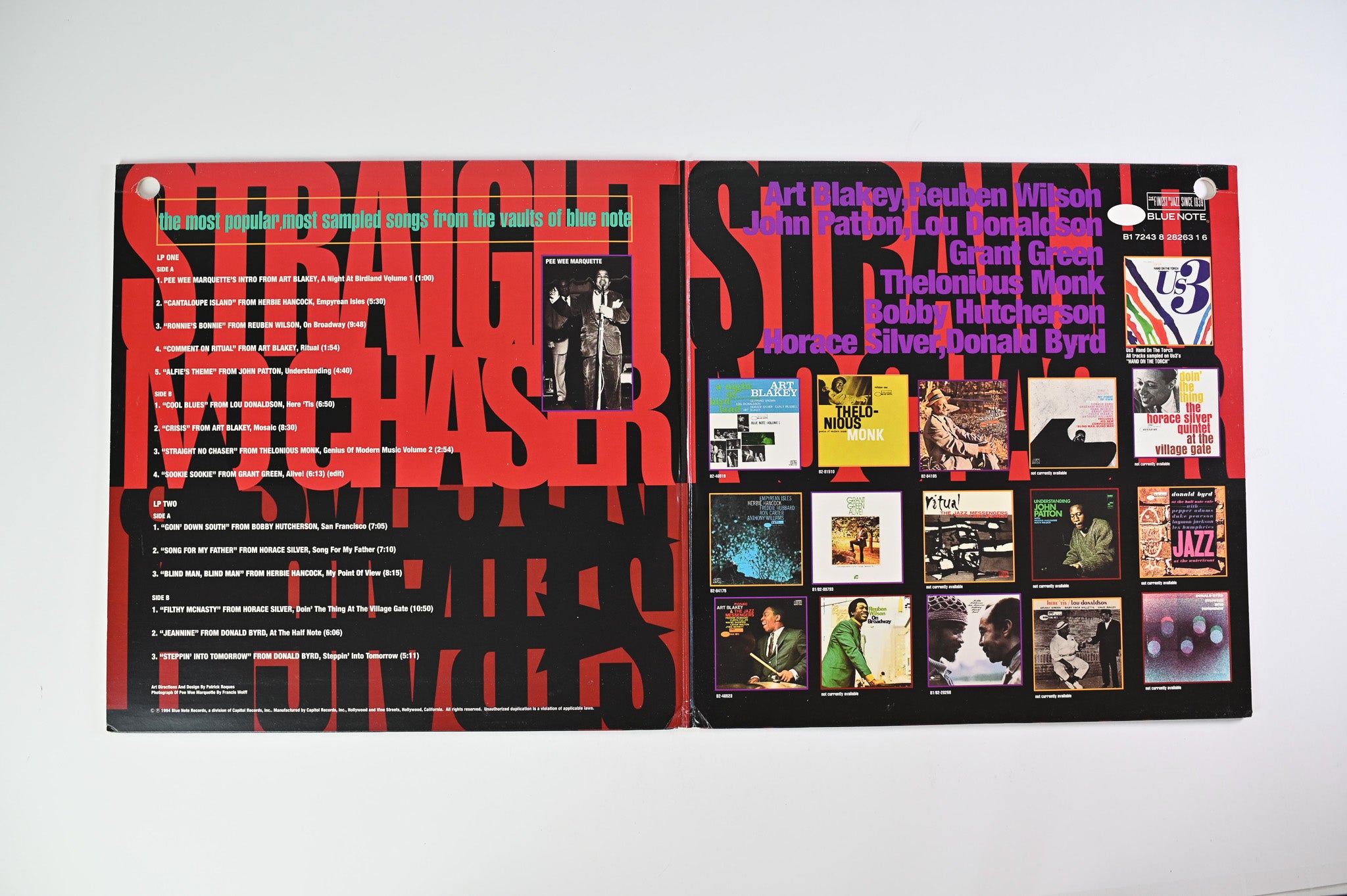 Various - Straight No Chaser -  The Most Popular, Most Sampled Songs From The Vaults Of Blue Note on Blue Note