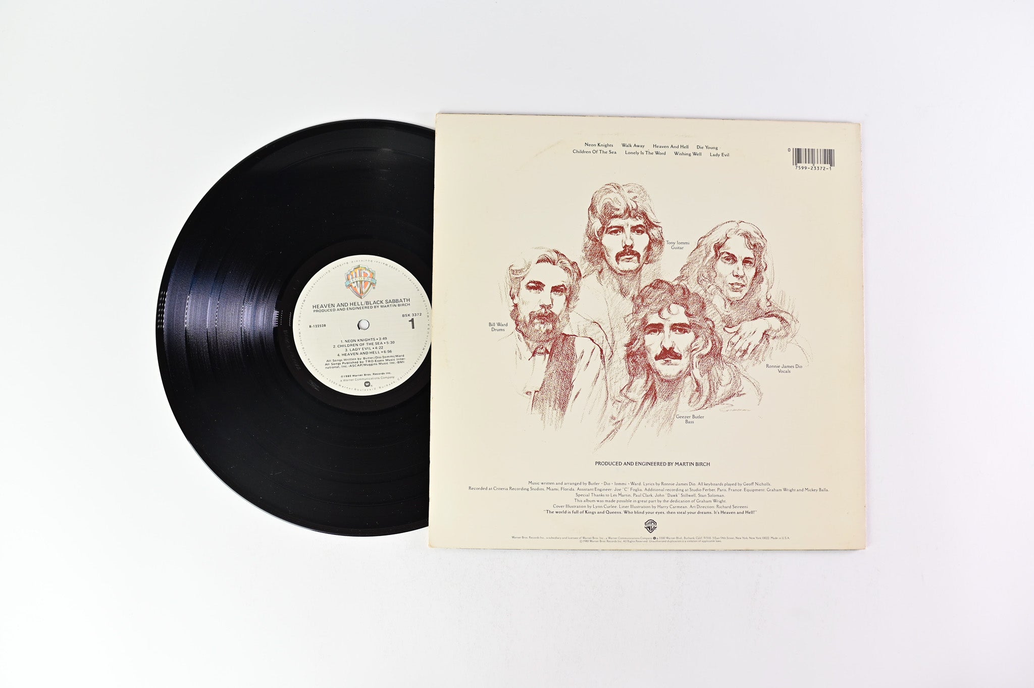 Black Sabbath - Heaven And Hell on Warner Bros