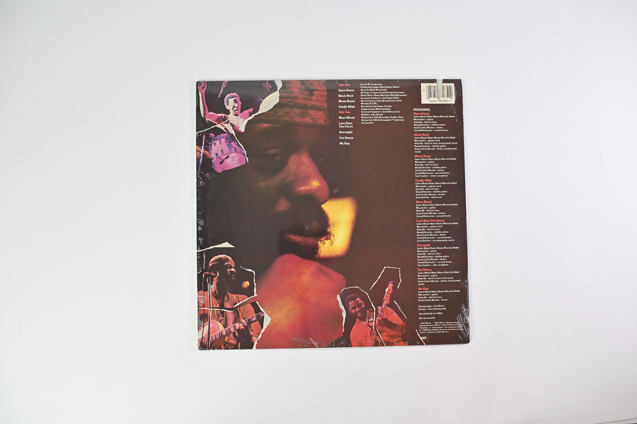 James Blood Ulmer - Black Rock on Columbia - Sealed