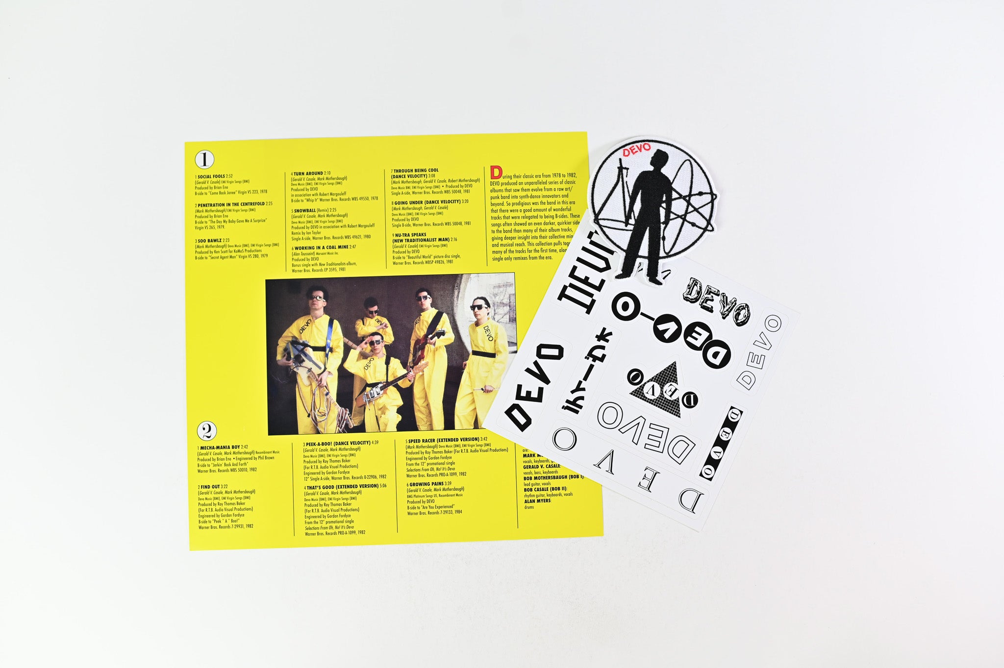 Devo - Turn Around: B-Sides & More (1978-1984) on Run Out Groove Ltd Numbered Red w/White & Black Marble
