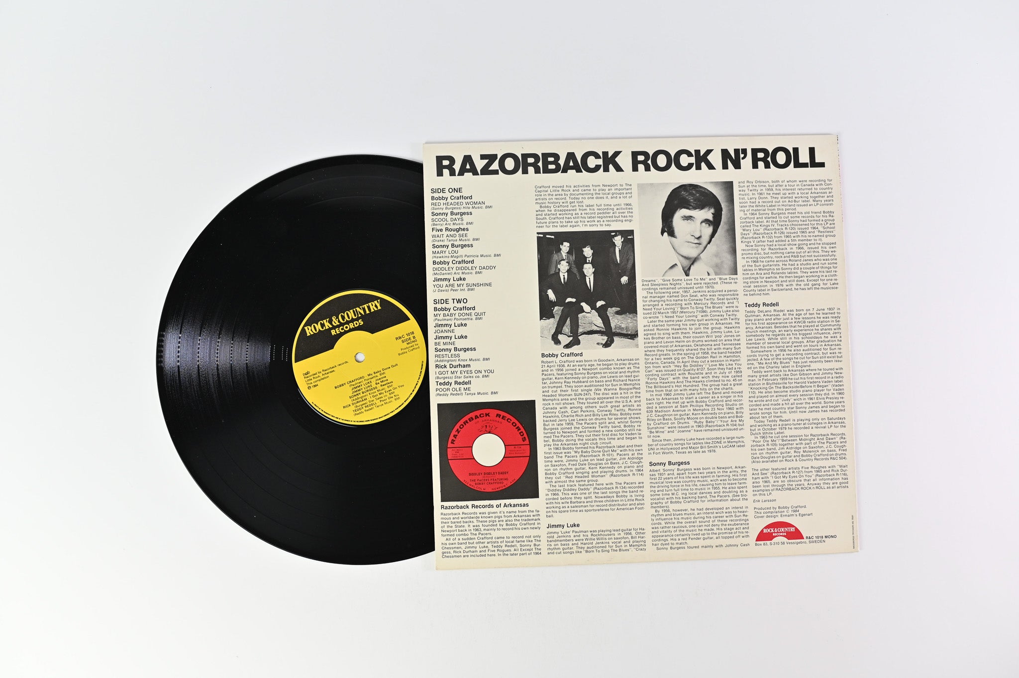 Various - Razorback Rock N' Roll on Rock & Country Records
