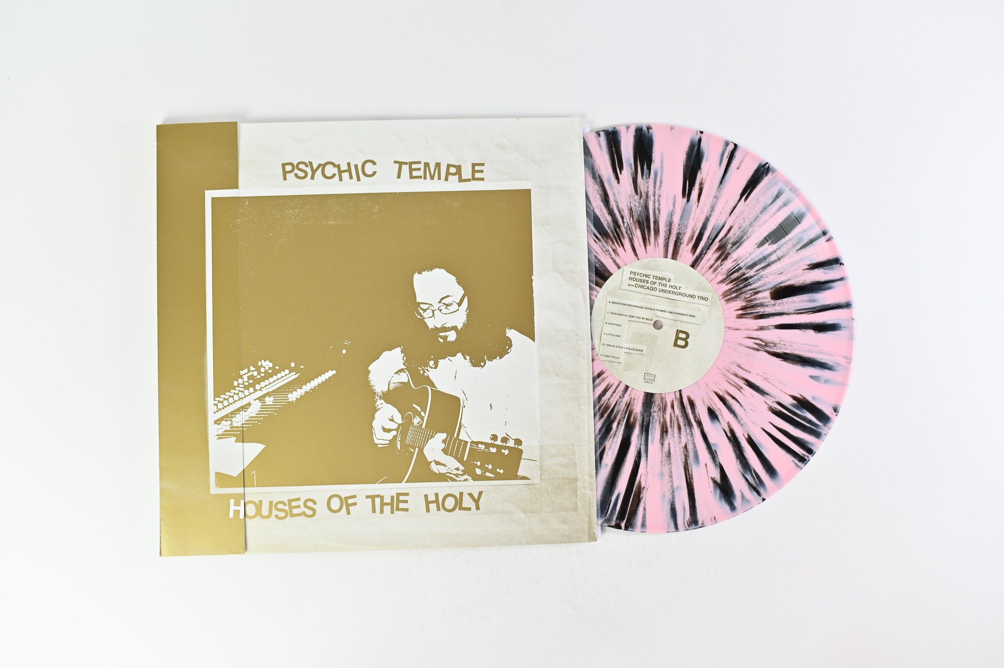 Psychic Temple - Houses Of The Holy on Joyful Noise Ltd Numbered Splatter Vinyl