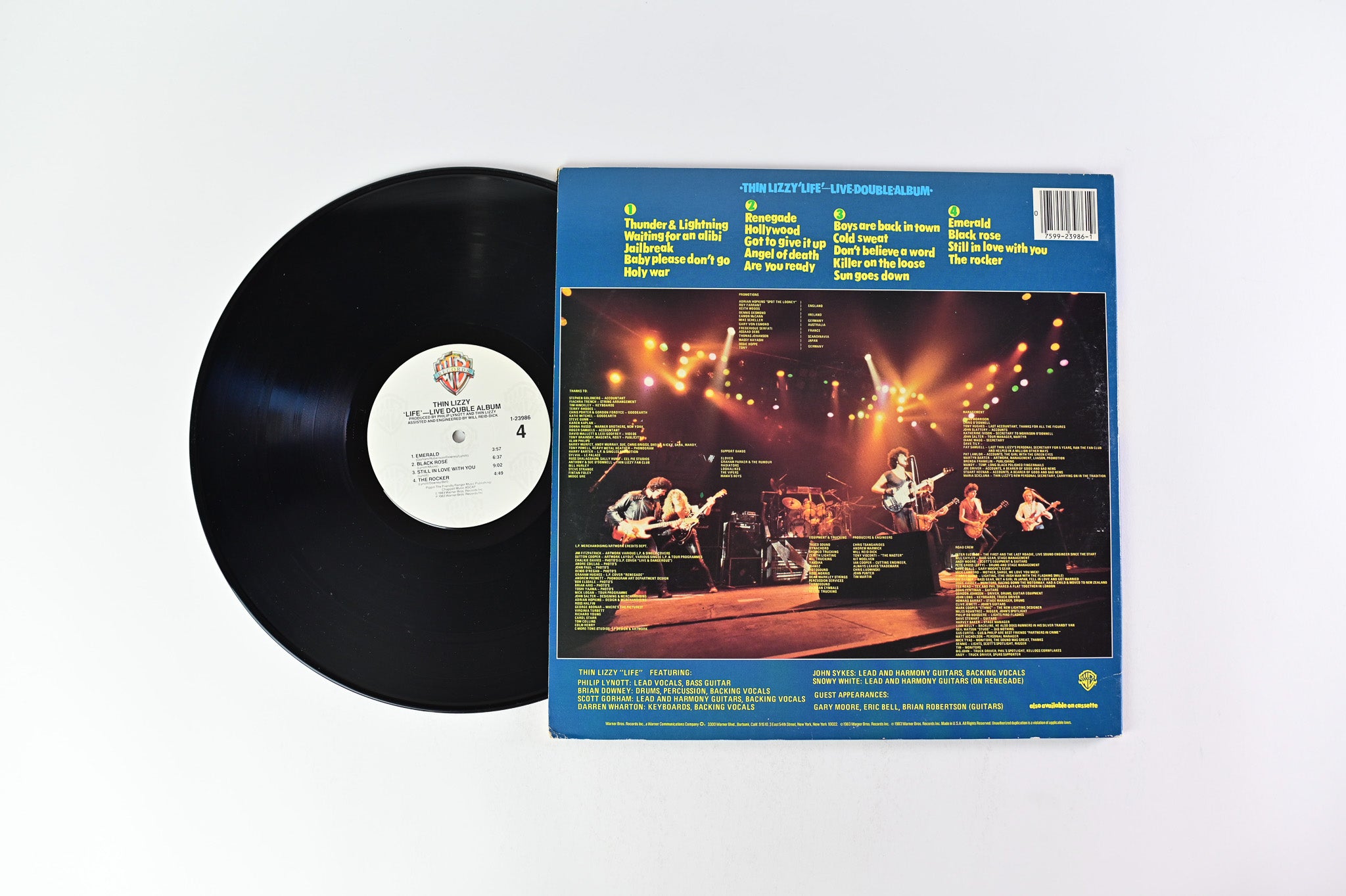 Thin Lizzy - Life Live on Warner Bros