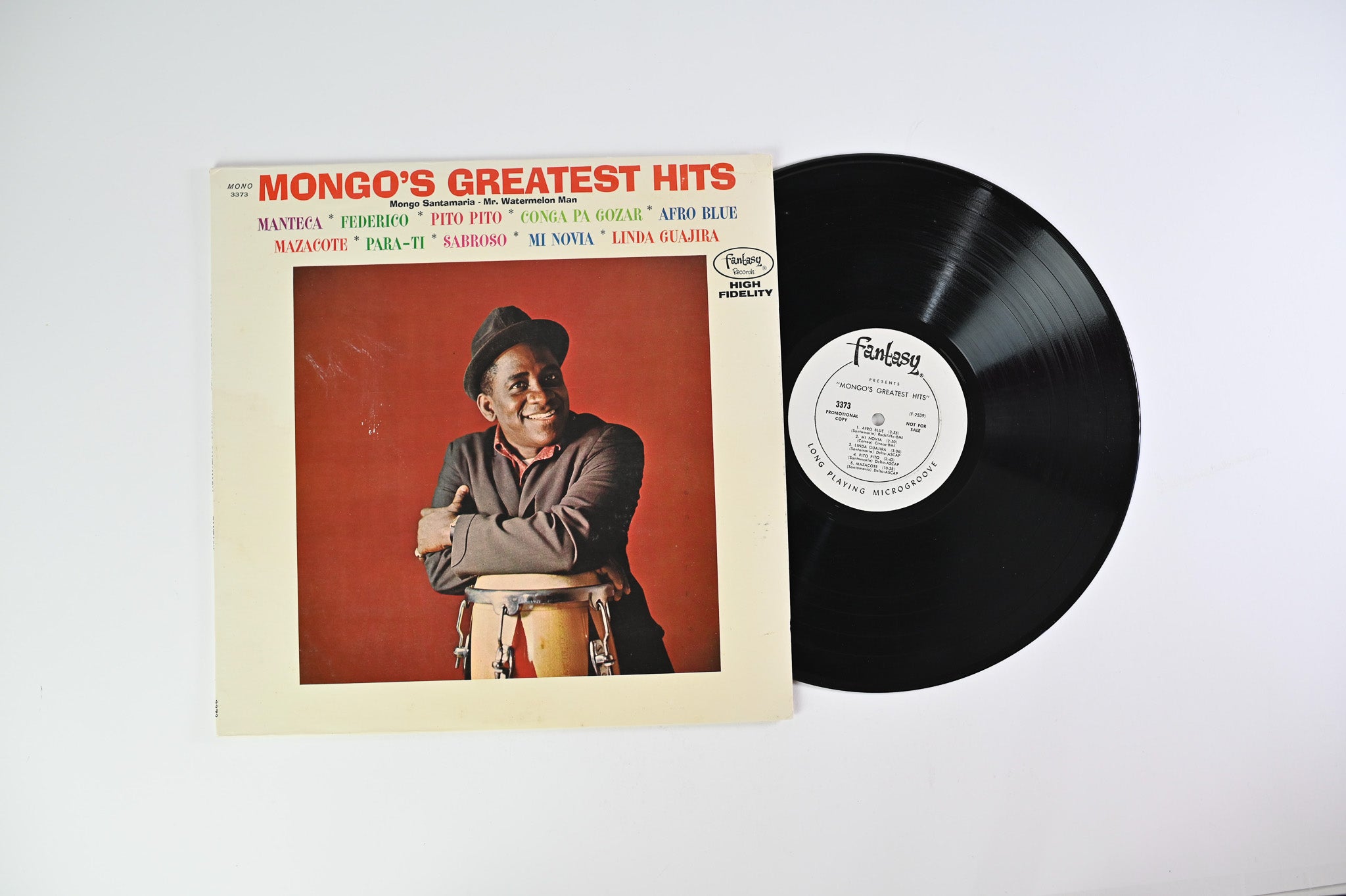 Mongo Santamaria - Mongo's Greatest Hits on Fantasy - Promo