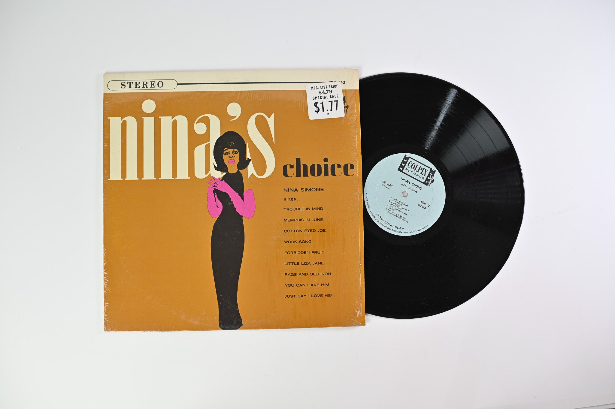 Nina Simone - Nina's Choice on Colpix Records - Stereo
