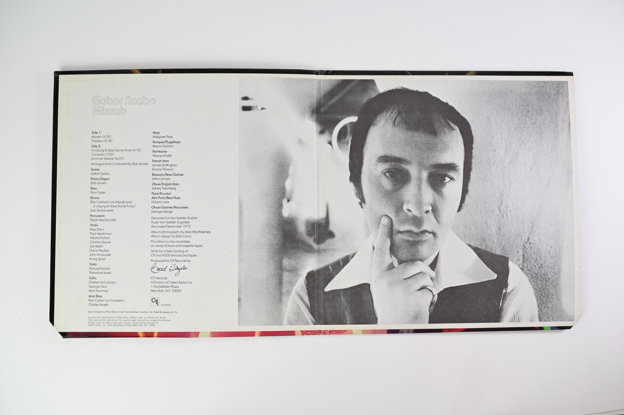 Gabor Szabo - Mizrab on CTI Records