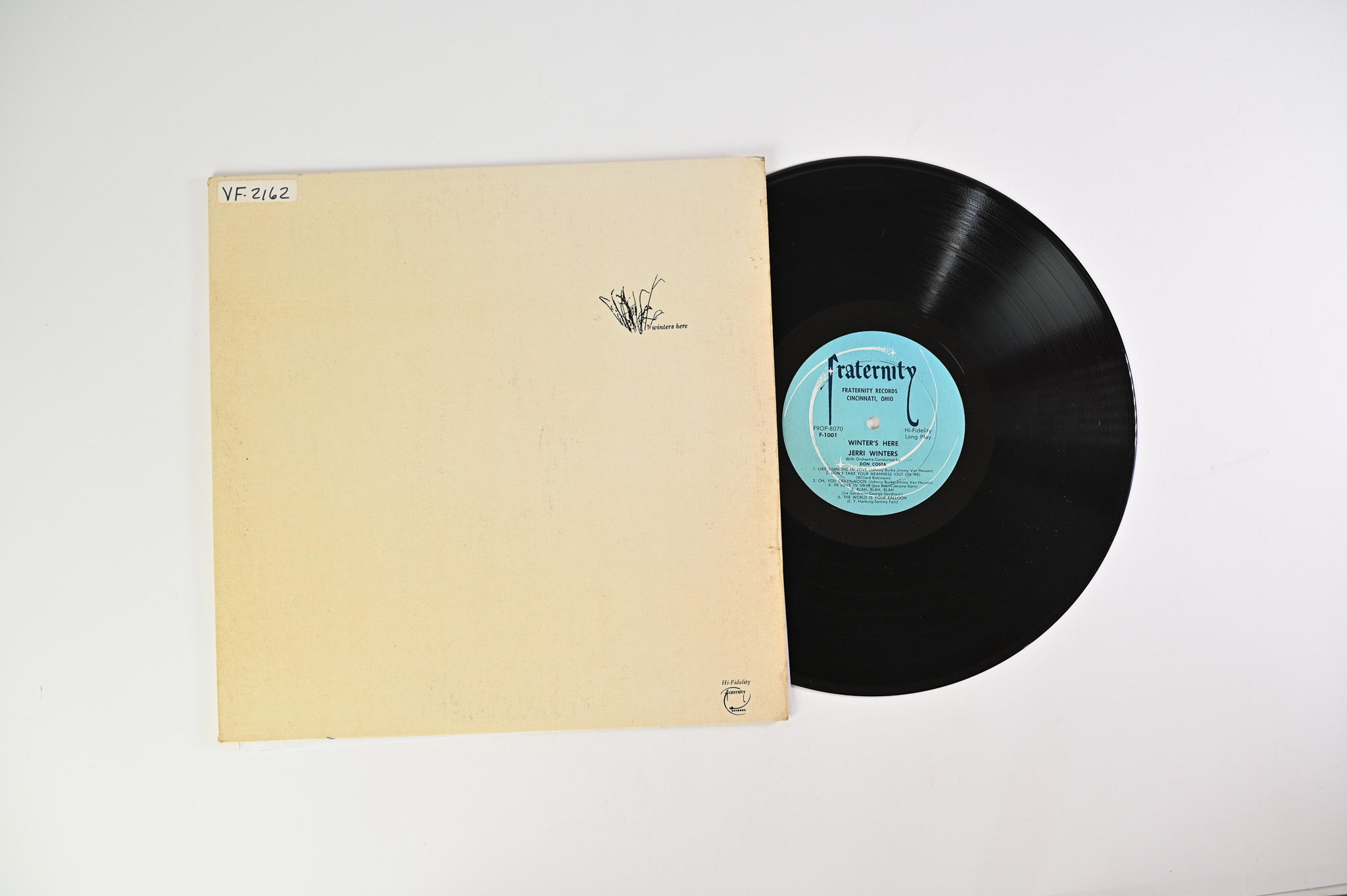Jerri Winters - Winter's Here on Fraternity Records