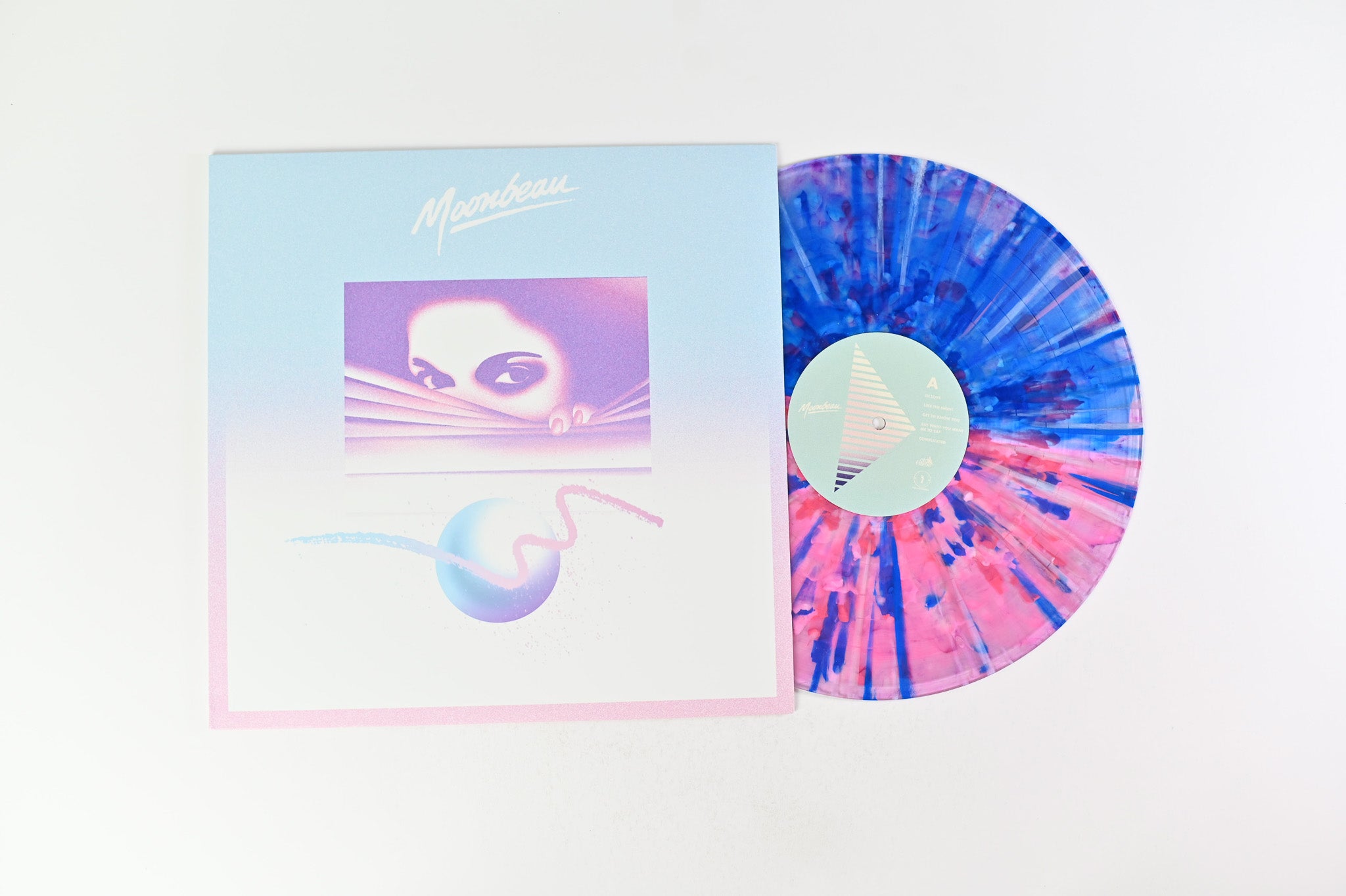 Moonbeau - Moonbeau on Soul Step Ltd Pink Blue Splatter Wax Mage