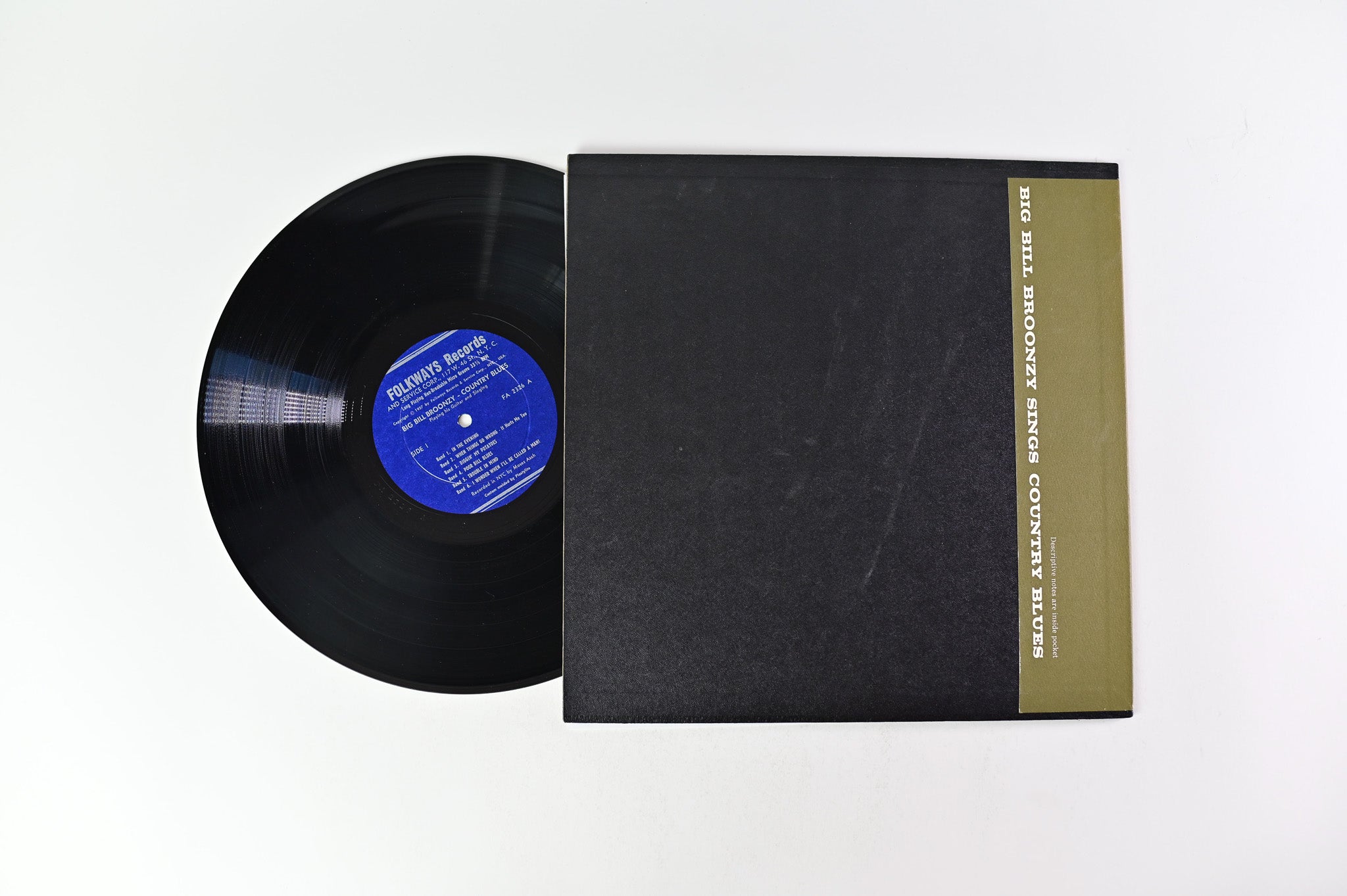 Big Bill Broonzy - Big Bill Broonzy Sings Country Blues on Folkways With Booklet