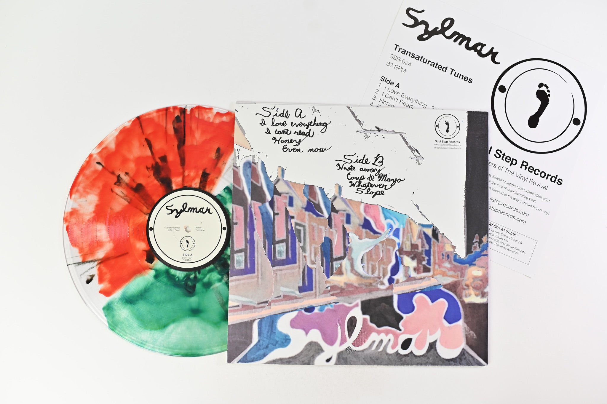 Sylmar - Transaturated Tunes on Soul Step Ltd Split Color Insanity Wax Mage
