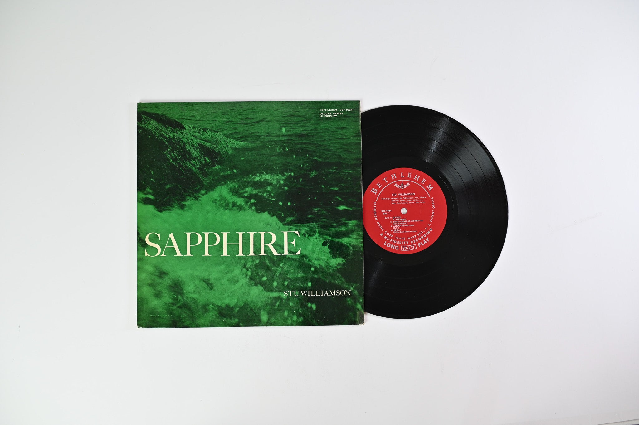 Stu Williamson - Sapphire on Bethlehem Records - 10" Vinyl