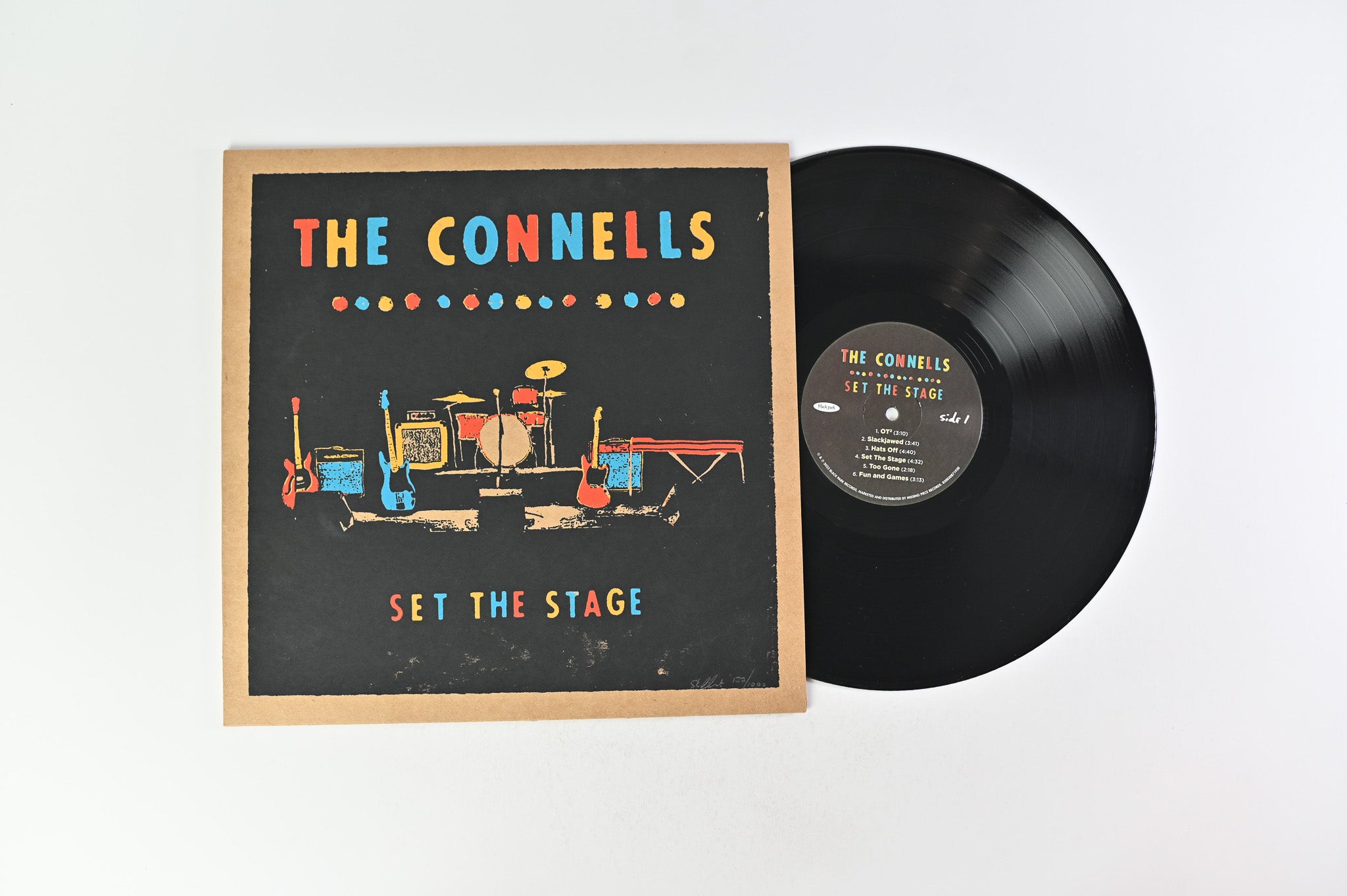 The Connells - Set the Stage on Black Park Ltd Numbered