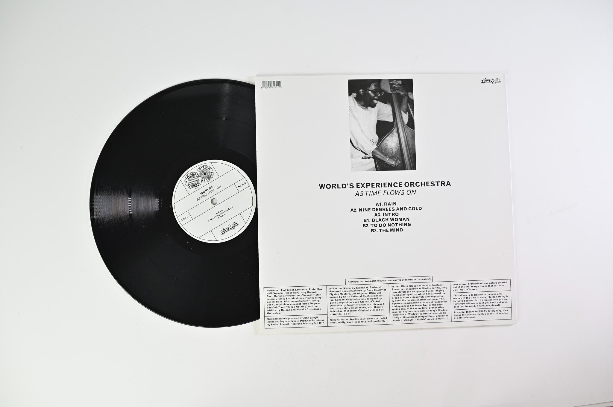 World's Experience Orchestra - As Time Flows On on Now-Again Records