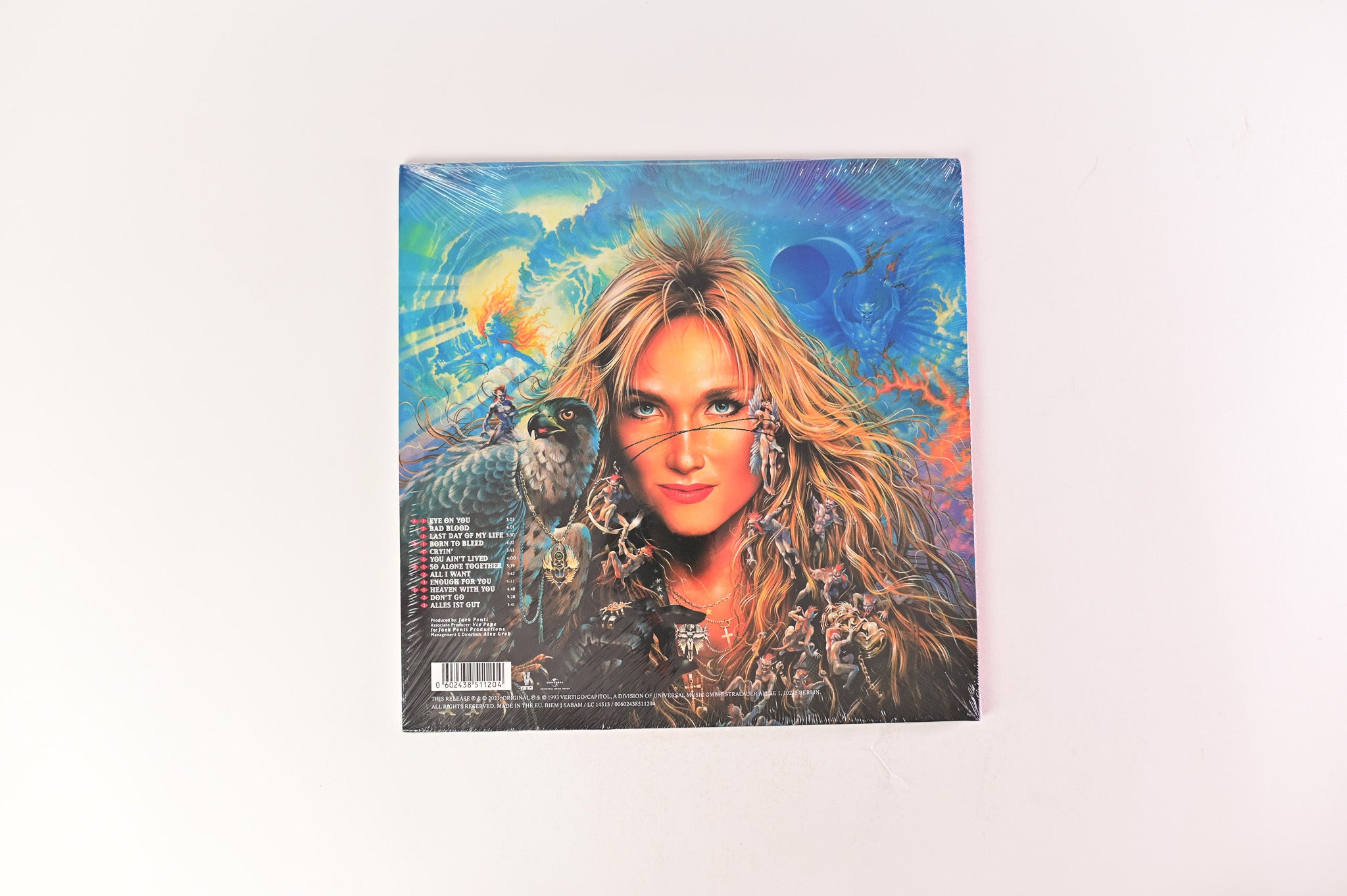 Doro - Angels Never Die on Vertigo Ltd Red Translucent Sealed