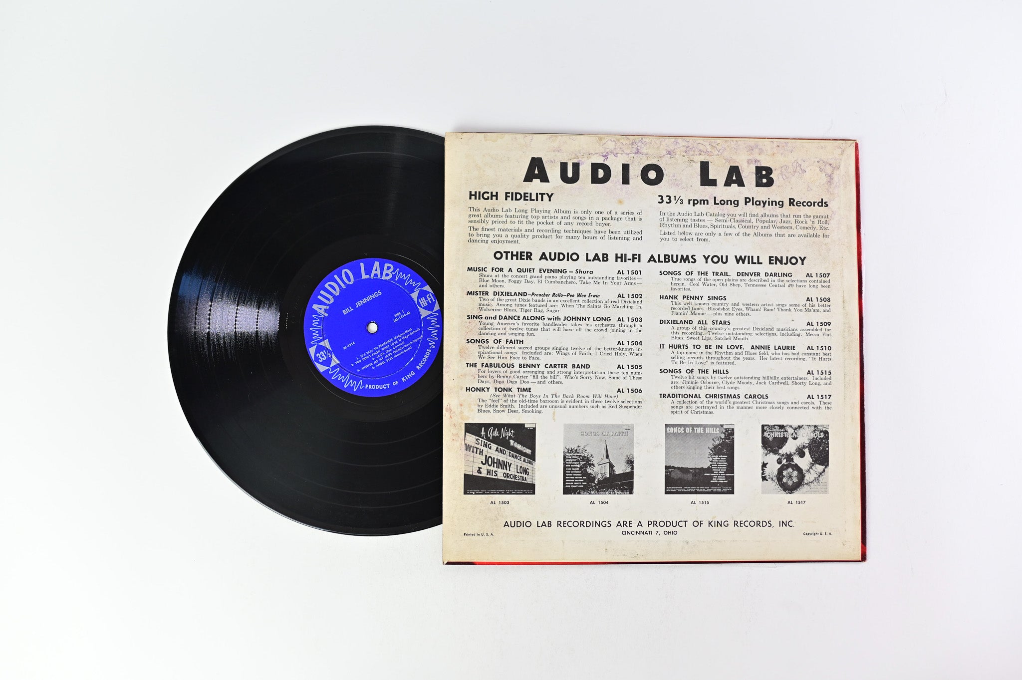 Bill Jennings - Guitar Vibes on Audio Lab Mono Deep Groove Reissue