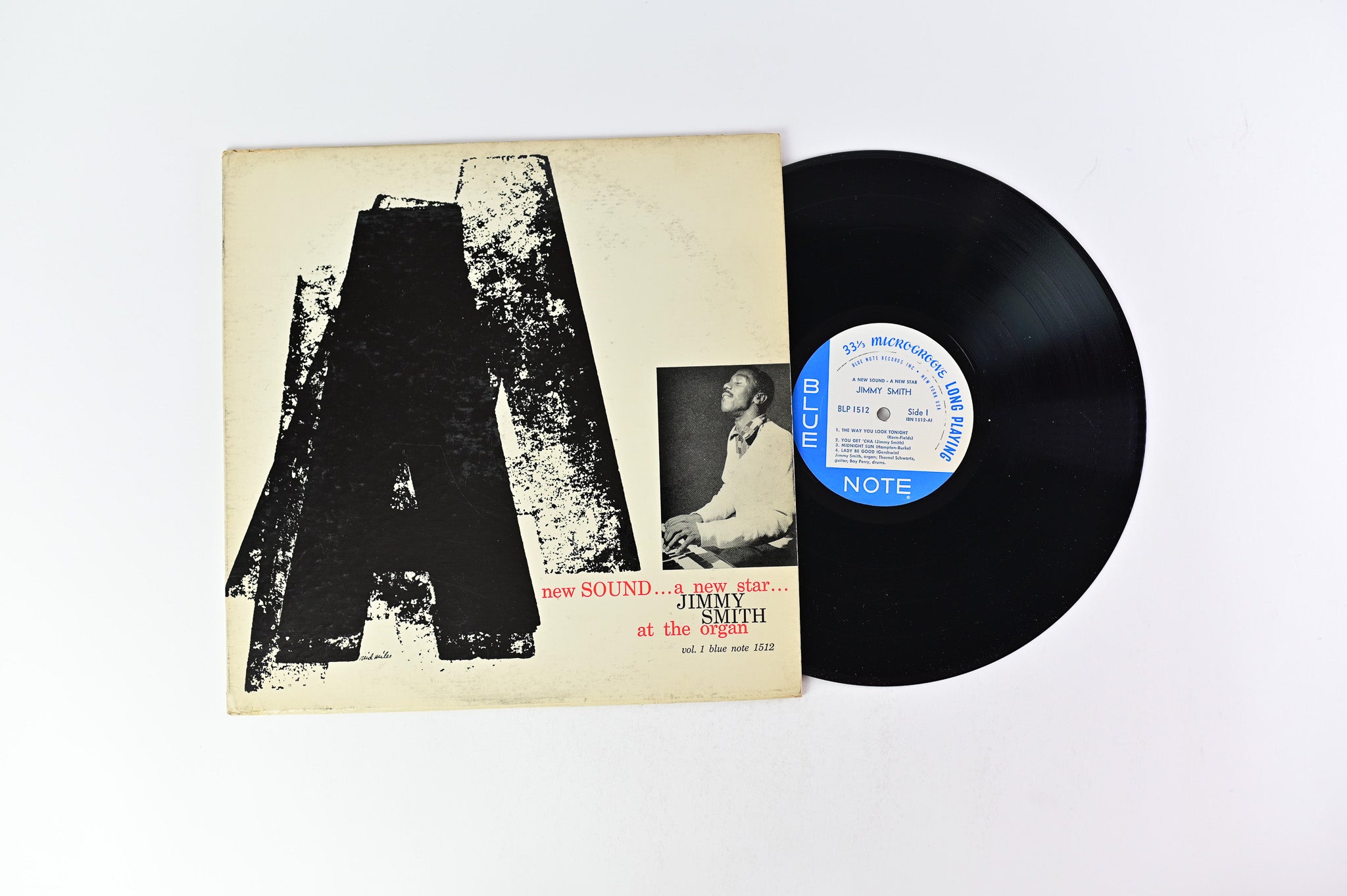 Jimmy Smith - A New Sound ... A New Star... At The Organ Vol. 1 on Blue Note Mono NY Reissue