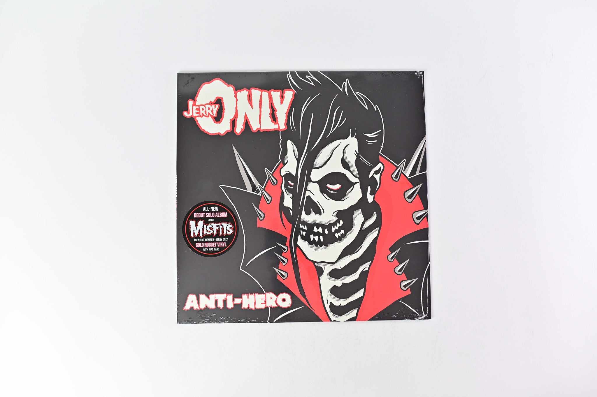Jerry Only - Anti-Hero on Misfits Records Ltd Gold Nugget Vinyl Sealed