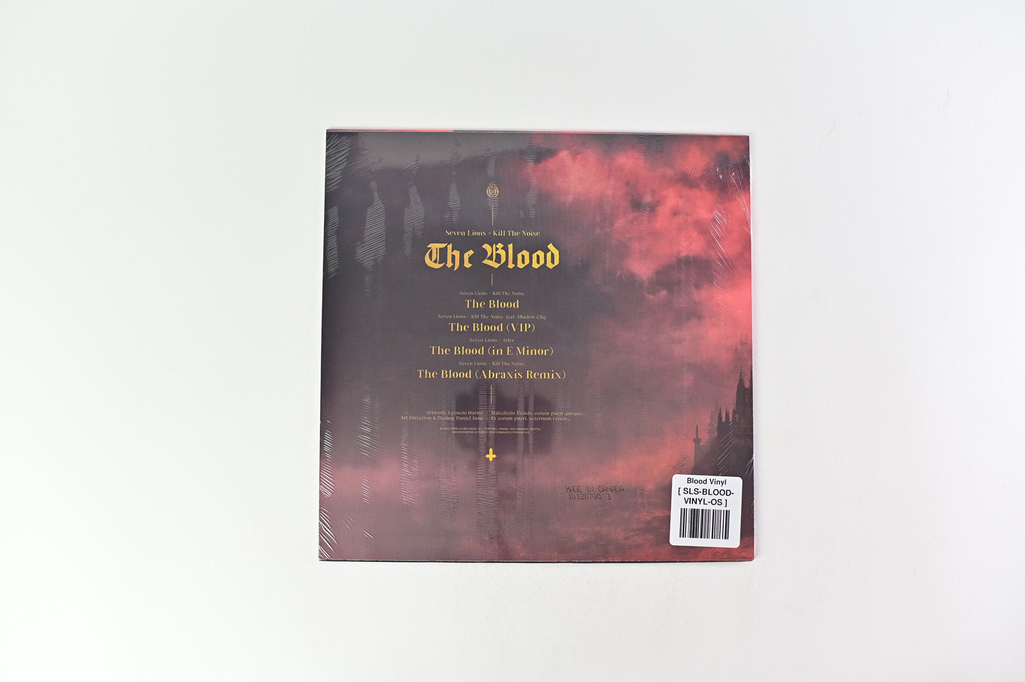 Seven Lions + Kill the Noise - The Blood on Ophelia Blood Vinyl Sealed