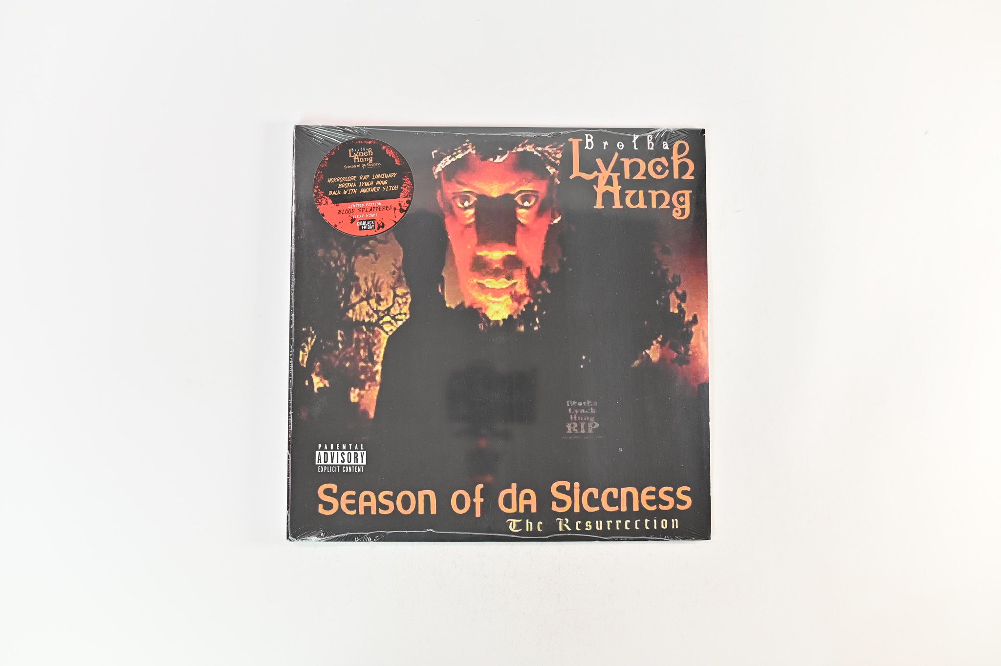 Brotha Lynch Hung - Season Of Da Siccness (The Resurrection) pm Madesicc Muzicc RSD BF 2022 Ltd Red & White Translucent Reissue Sealed