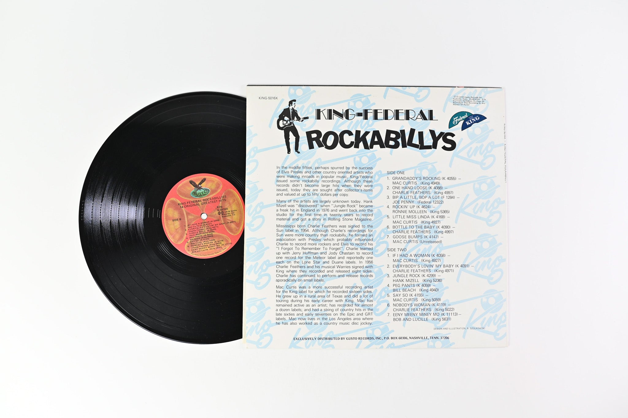 Various - King-Federal Rockabillys on Gusto Records