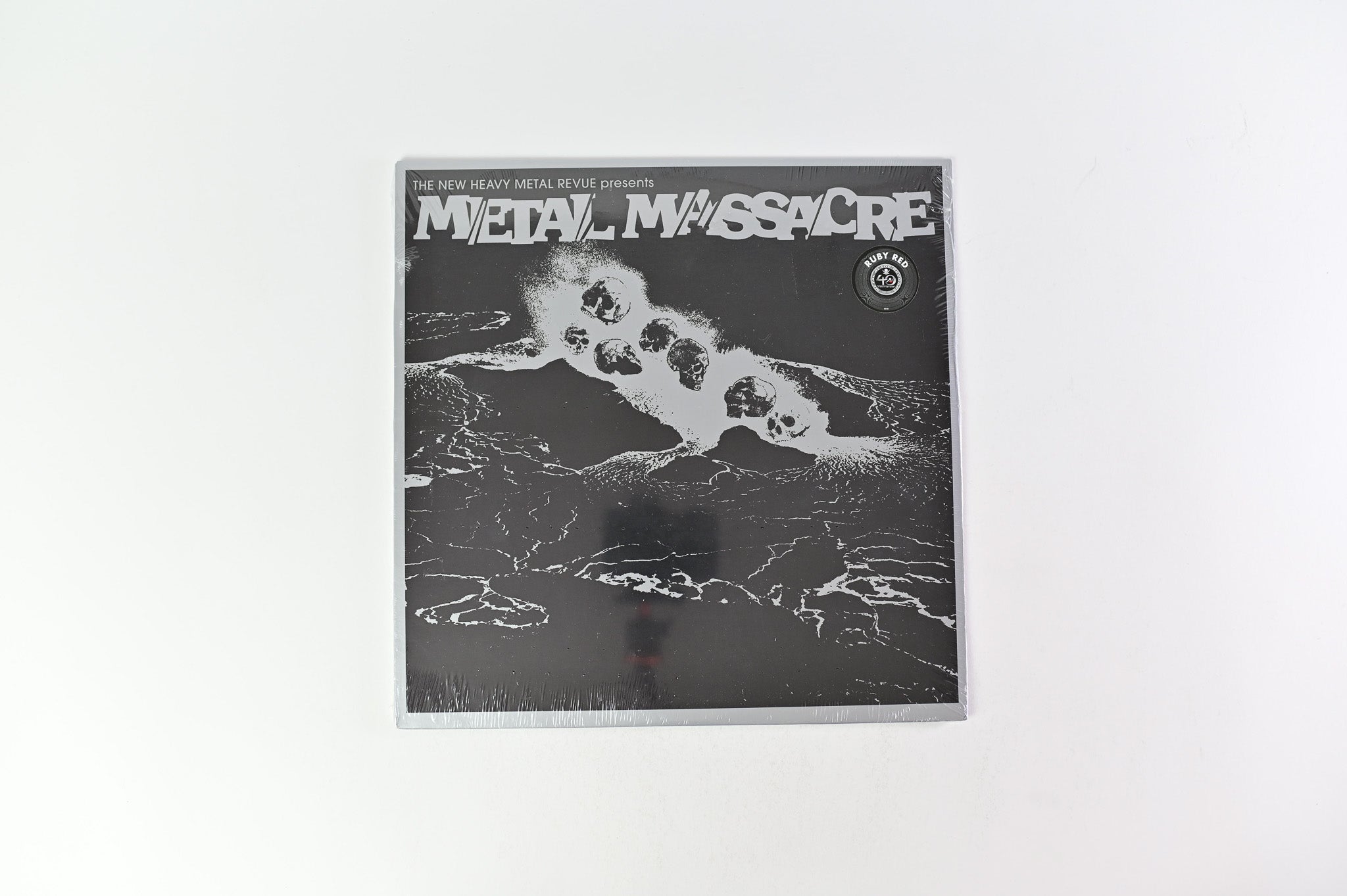 Various - Metal Massacre on Metal Blade Ltd Ruby Red Reissue Sealed