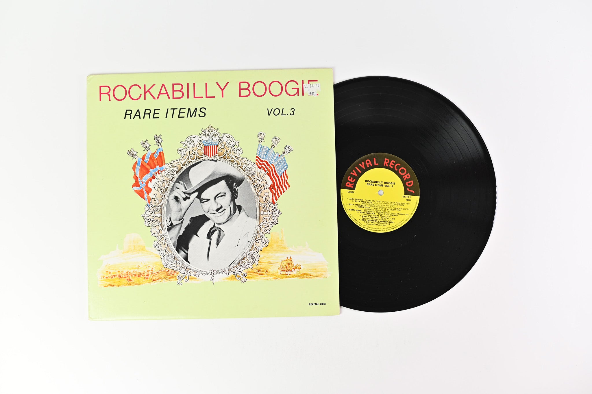 Various - Rockabilly Boogie Rare Items Vol.3 on Revival Records