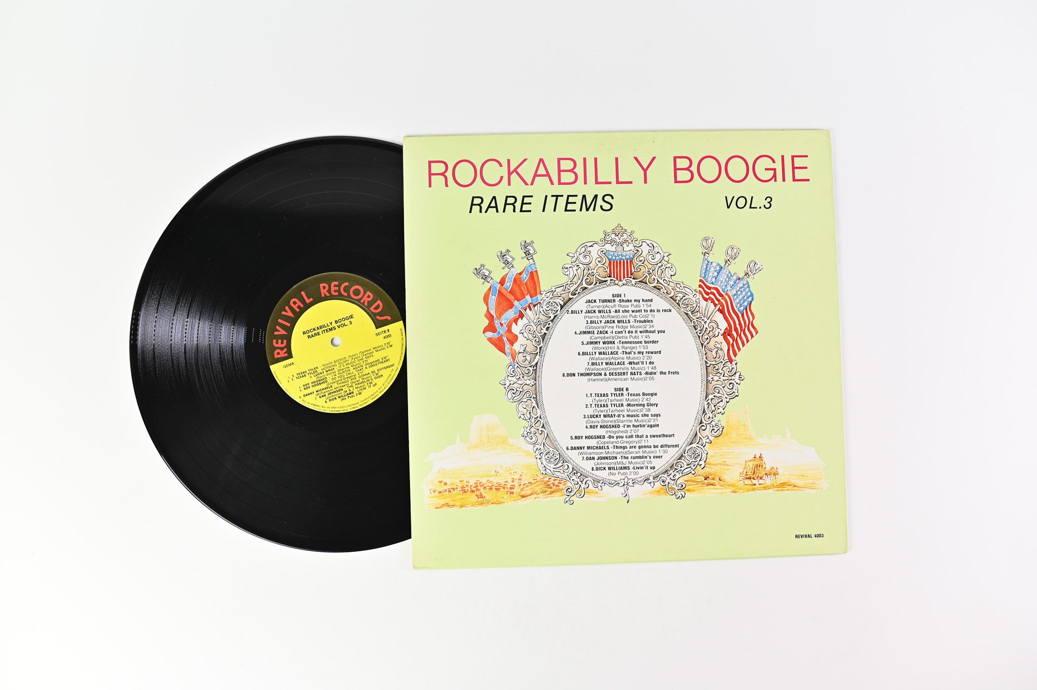 Various - Rockabilly Boogie Rare Items Vol.3 on Revival Records