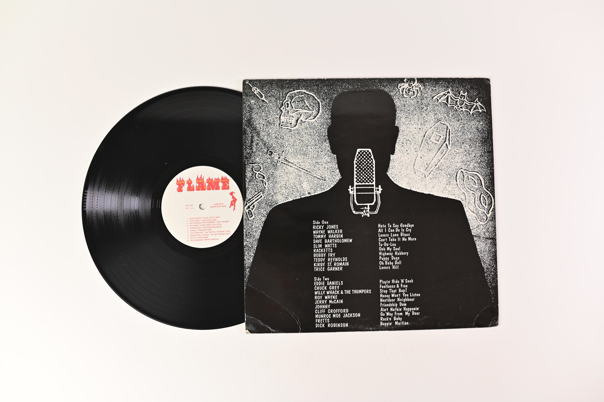 Various - Desperate Rock 'N' Roll Volume Seven on Flame Records