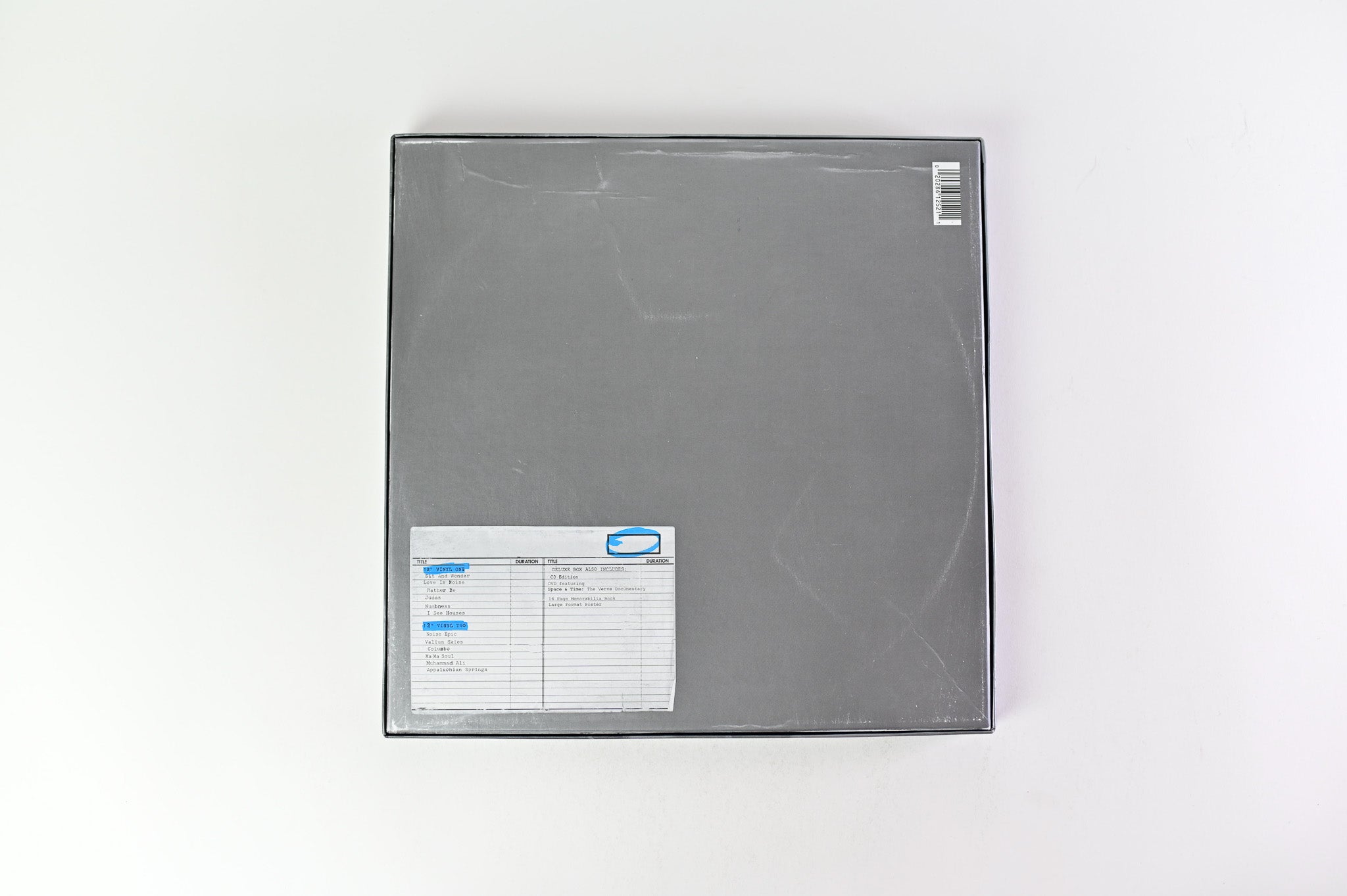 The Verve - Forth on On Your Own Records Box Set