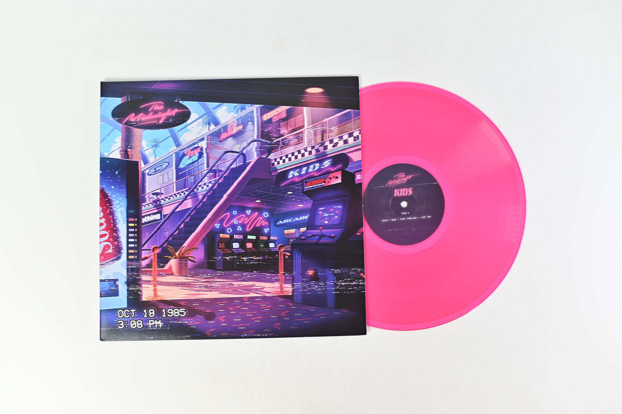 The Midnight - Kids Self Released Magenta Transparent Reissue