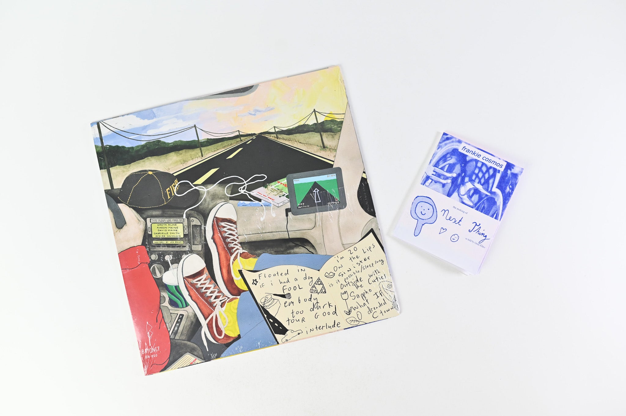 Frankie Cosmos - Next Thing on Baronet Clear With White Streaks Sealed