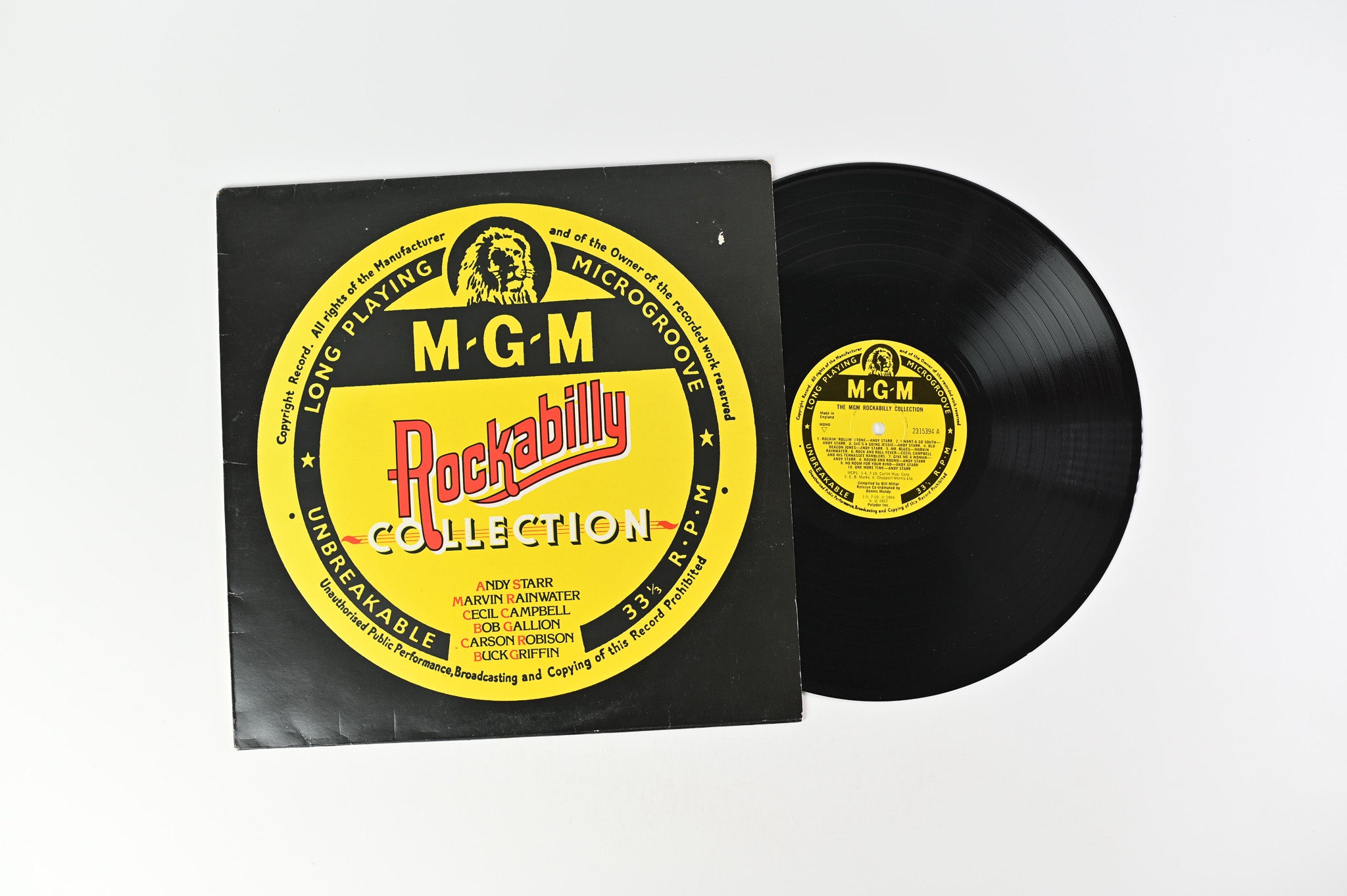 Various - The M.G.M. Rockabilly Collection on M.G.M