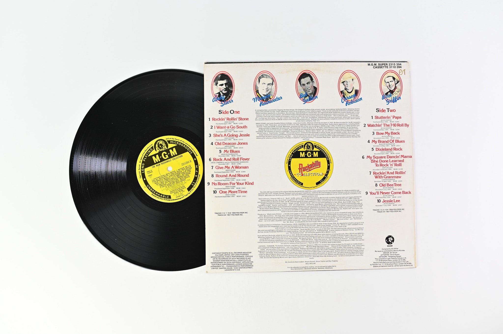 Various - The M.G.M. Rockabilly Collection on M.G.M