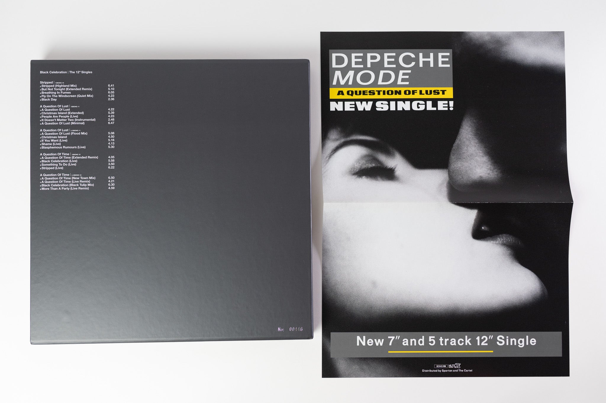 Depeche Mode - Black Celebration | The 12" Singles on Mute Rhino Ltd Numbered Box Set
