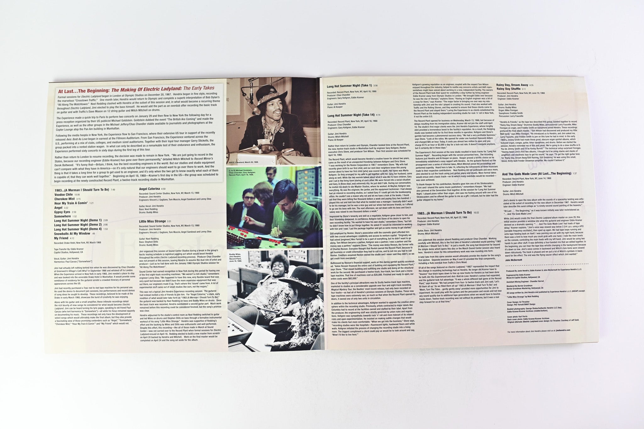 The Jimi Hendrix Experience - Electric Ladyland on Experience Hendrix Deluxe Numbered Box Set