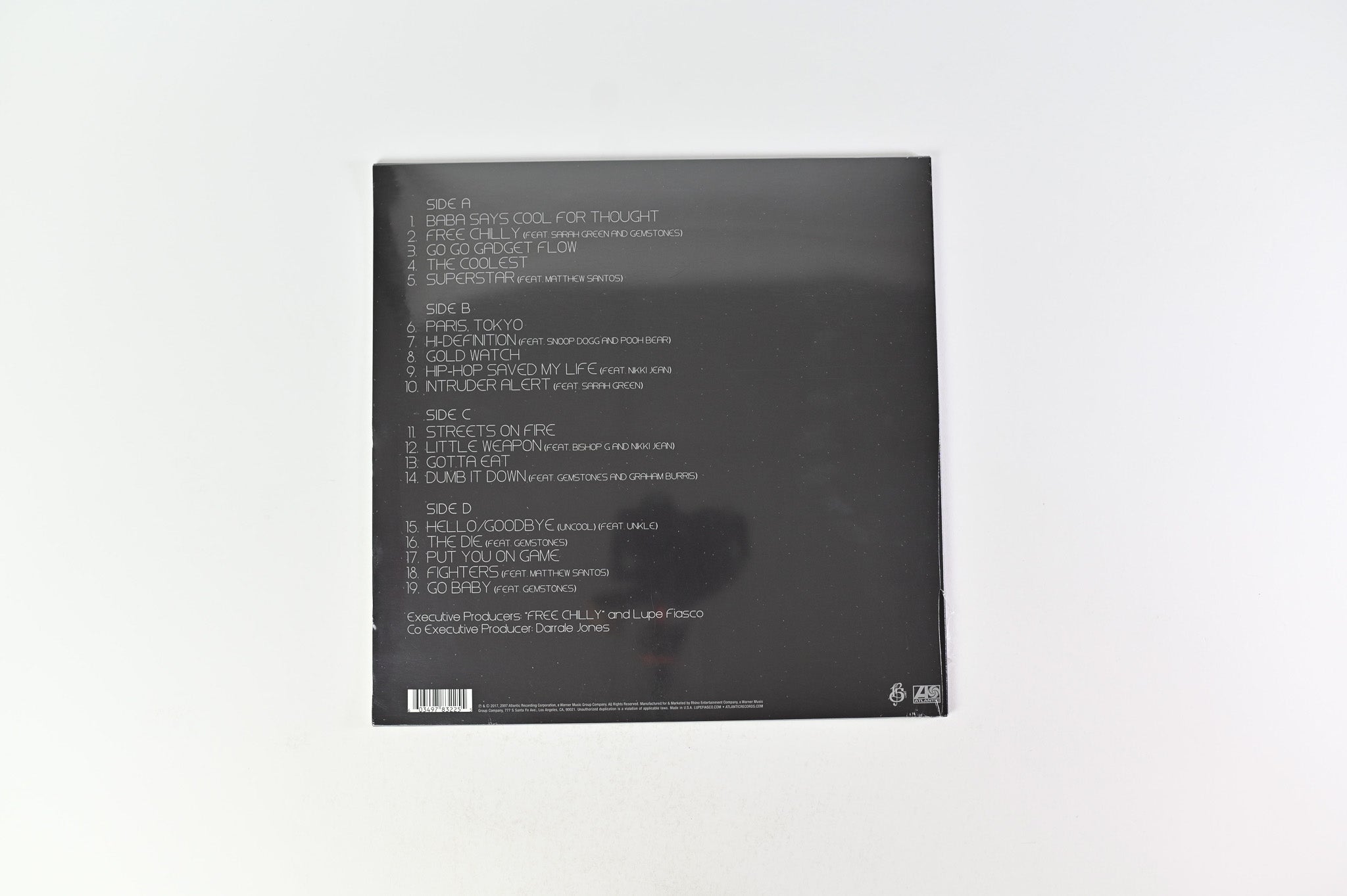 Lupe Fiasco - Lupe Fiasco's The Cool on Atlantic Ltd Black Ice Sealed