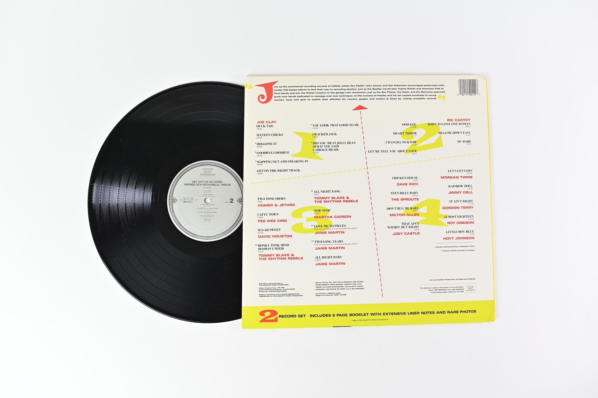 Various - Get Hot Or Go Home: Vintage RCA Rockabilly '56-'59 on Country Music Foundation