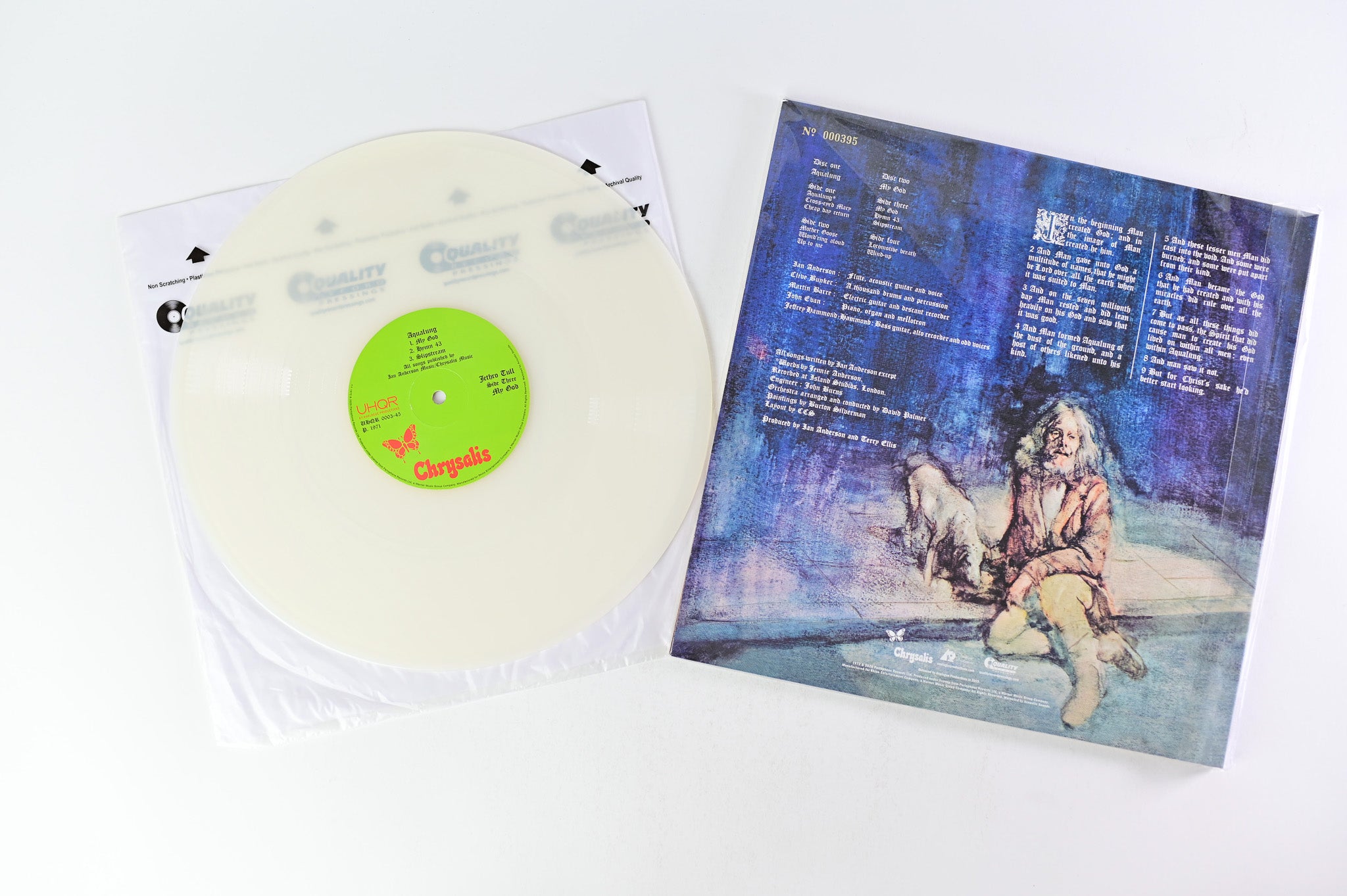Jethro Tull - Aqualung on Analogue Productions UHQR 45 RPM Deluxe Ltd Numbered 200 Gram Reissue