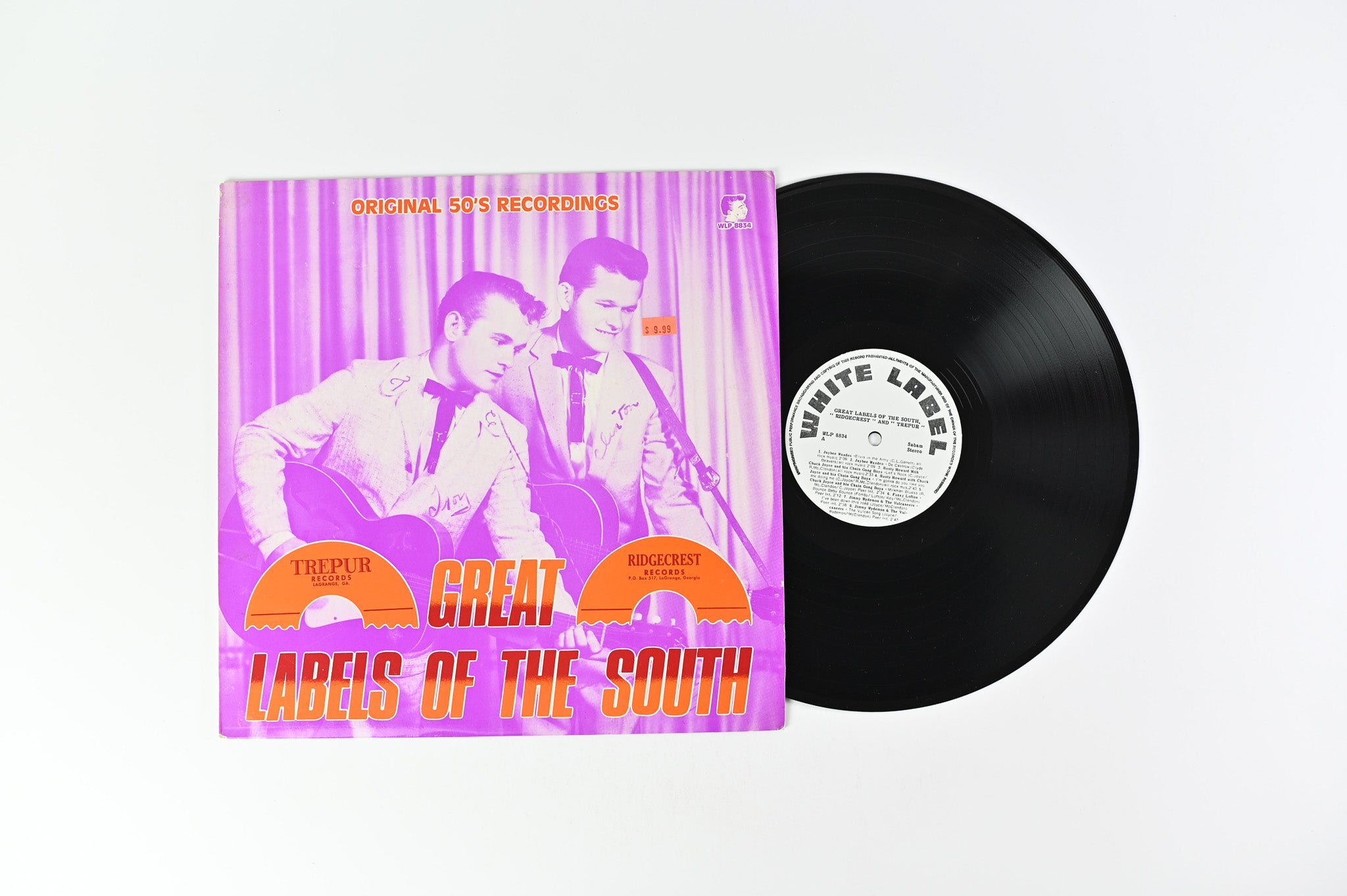 Various - Great Labels Of The South ("Ridgecrest" And "Trepur") on White Label Records